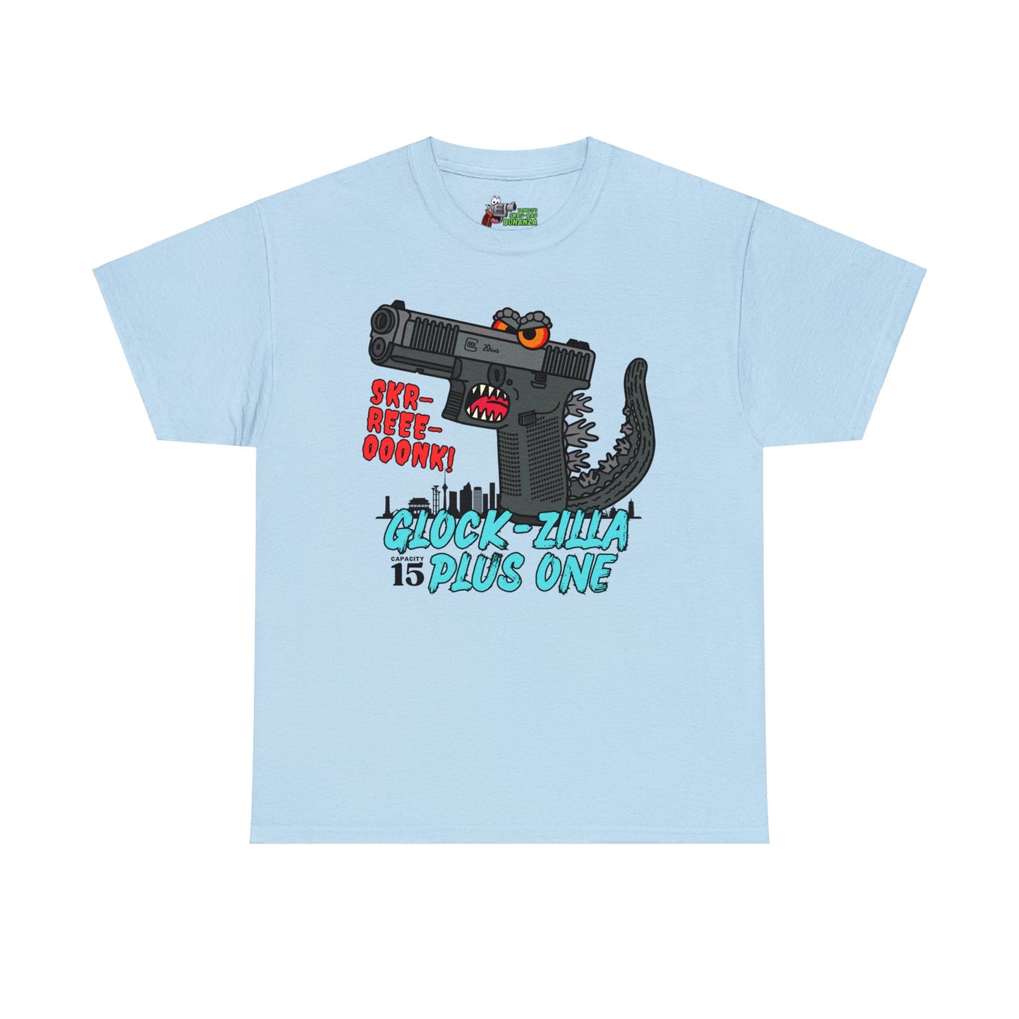 Glock-zilla! Unisex Heavy Cotton Tee