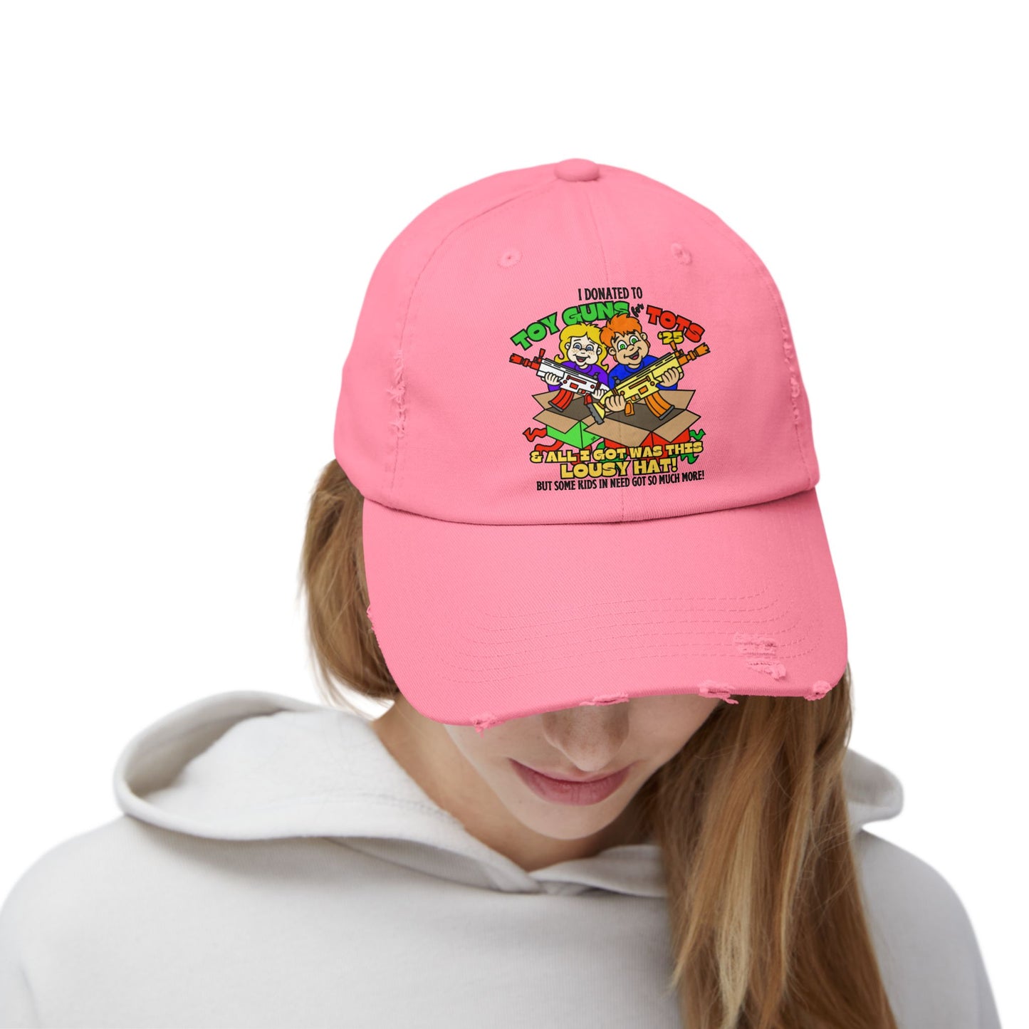 TG4T'25 Donation Unisex Distressed Cap
