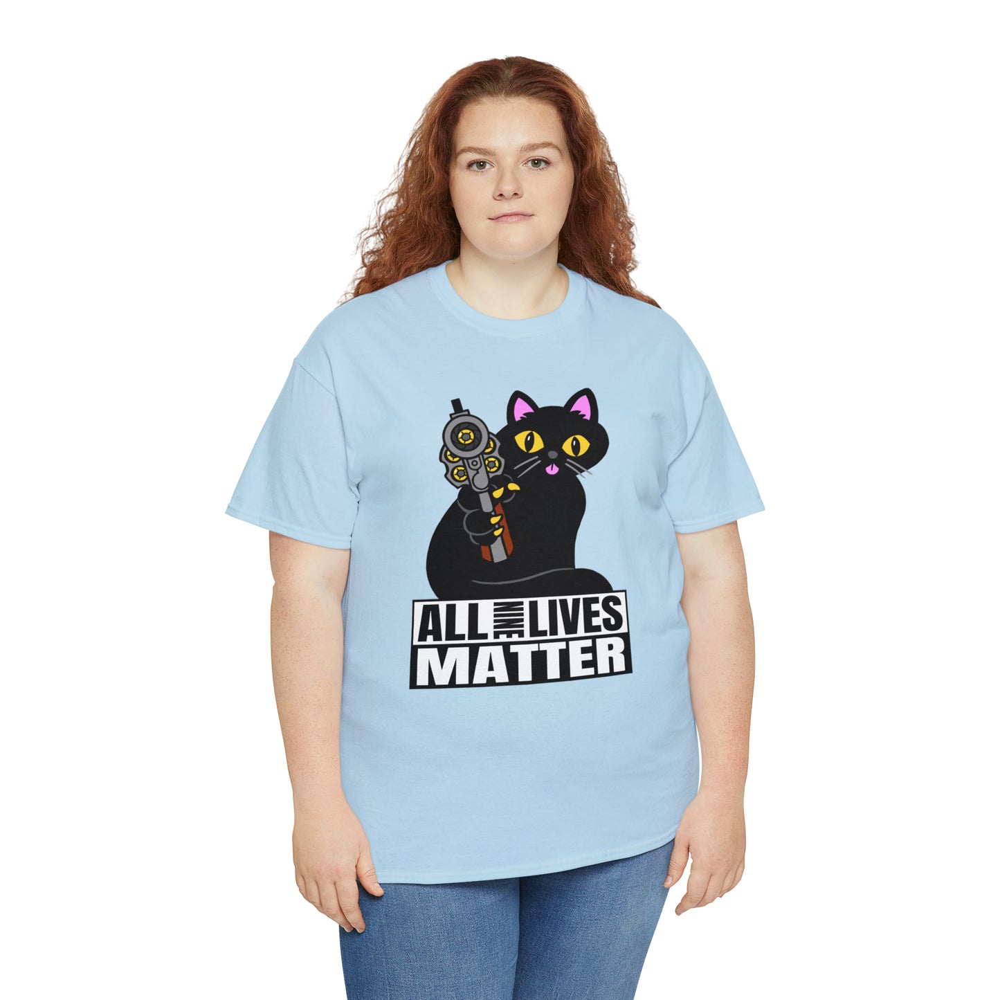 All9Lives Unisex Heavy Cotton Tee