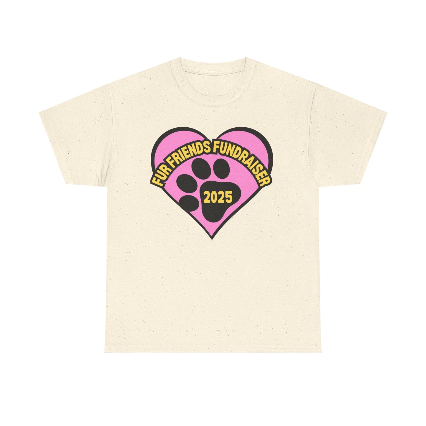 (FFF) Fur Friends Fundraiser '25 Unisex Heavy Cotton Tee