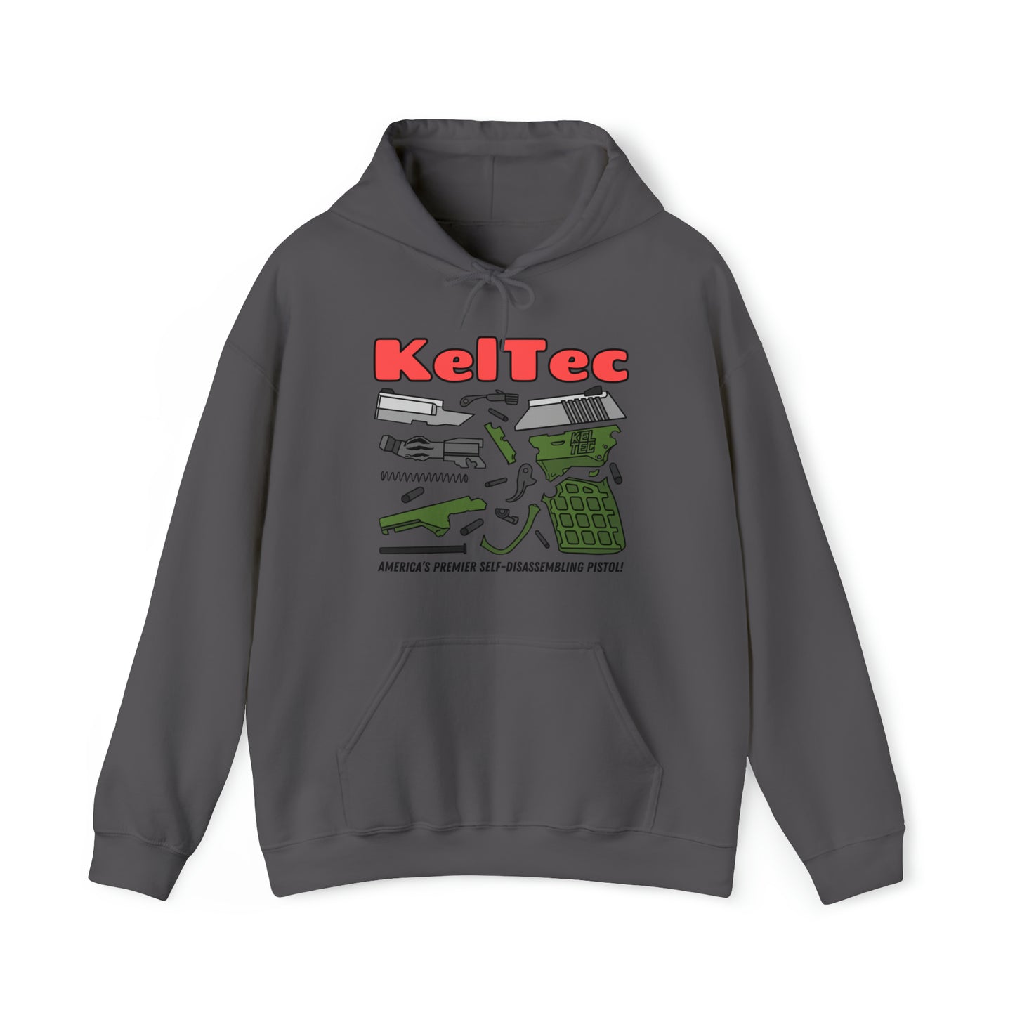 KELTEC Disassembled Unisex Heavy Blend™ Hooded Sweatshirt