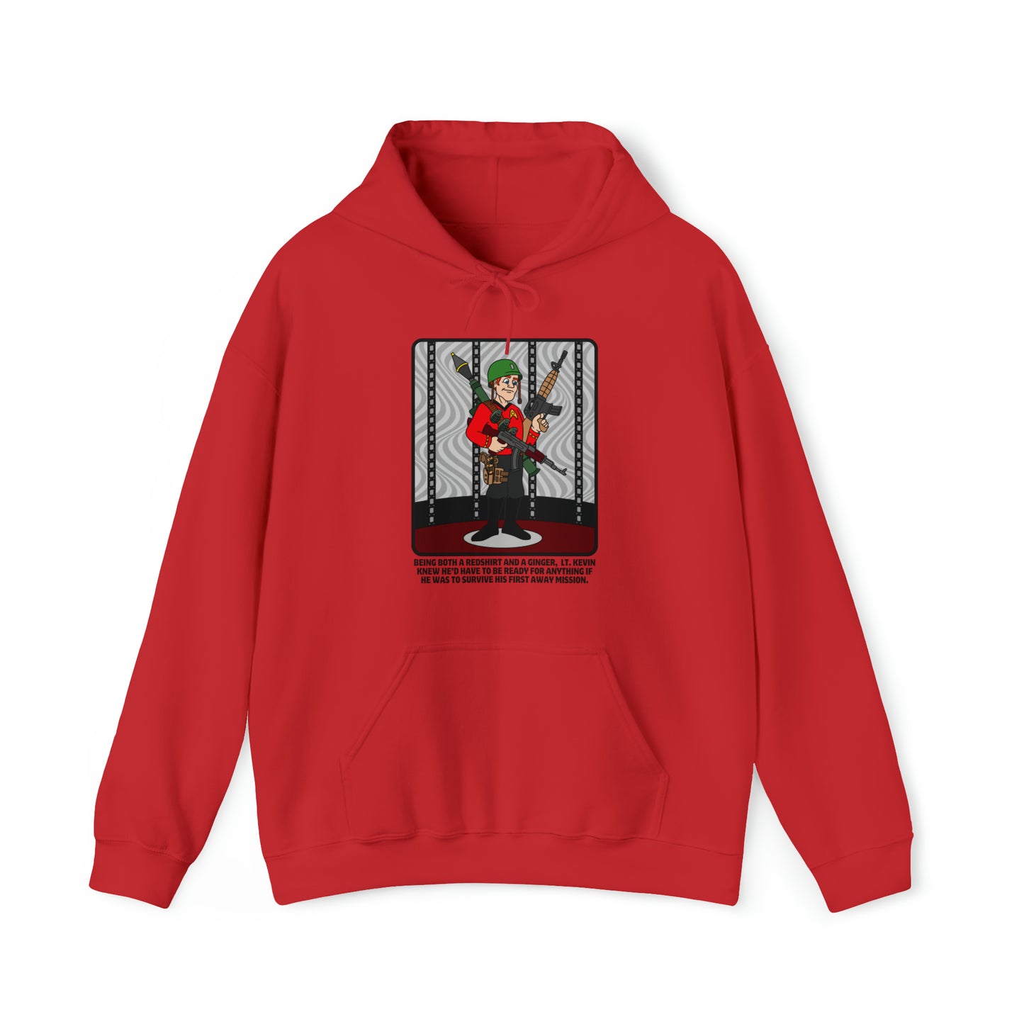 Ginger Redshirt Unisex Heavy Blend™ Hooded Sweatshirt