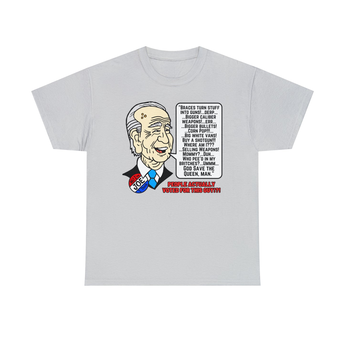 Biden Talk Unisex Heavy Cotton Tee