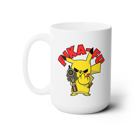 Pika-FU! Ceramic Mug 15oz