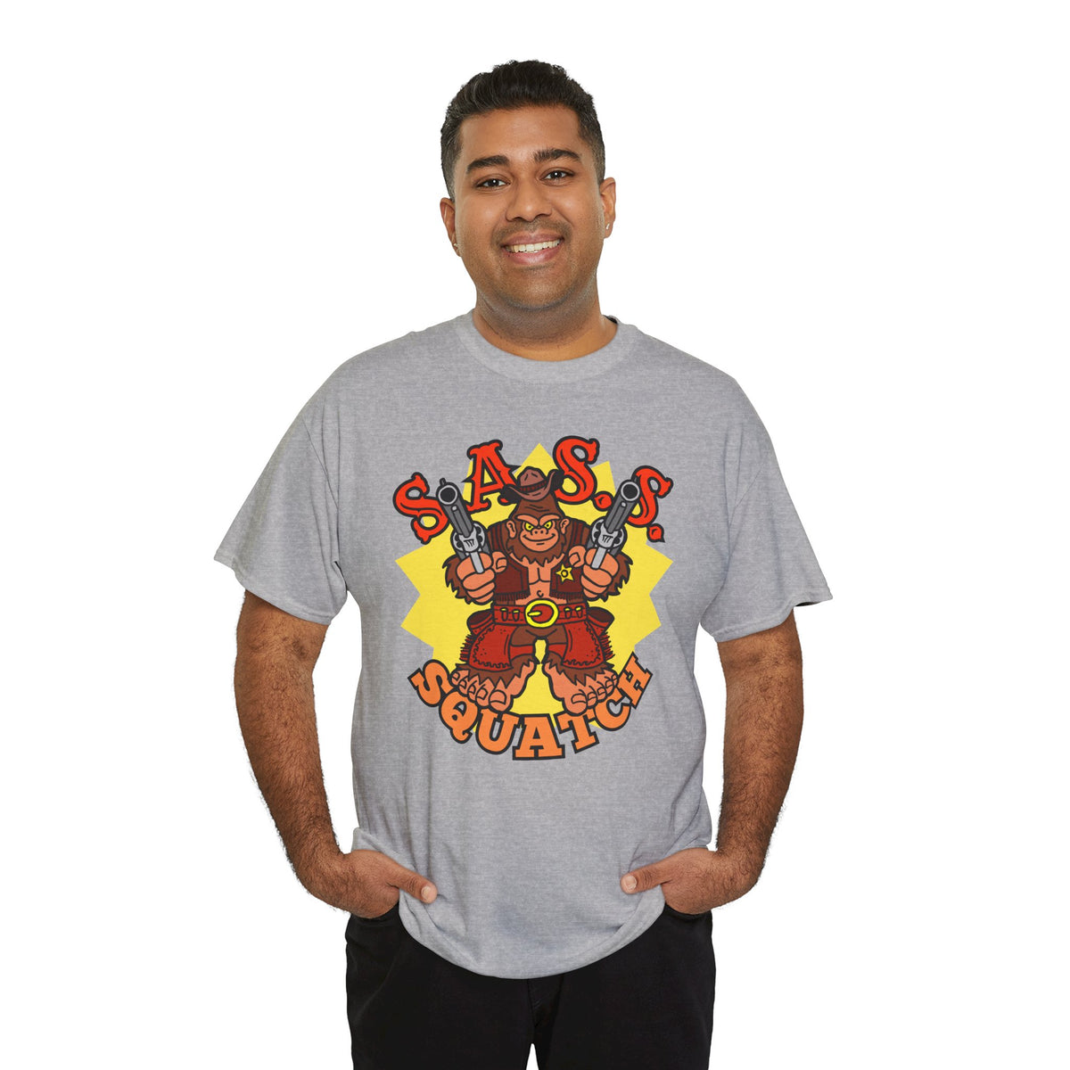 SASS-Squatch Unisex Heavy Cotton Tee