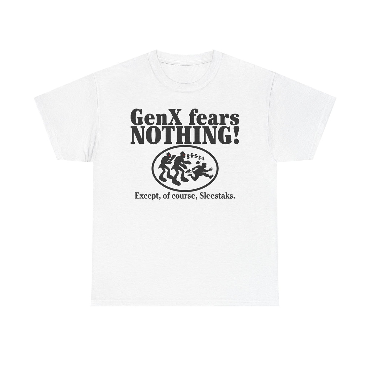 GenX and Sleestaks! Unisex Heavy Cotton Tee