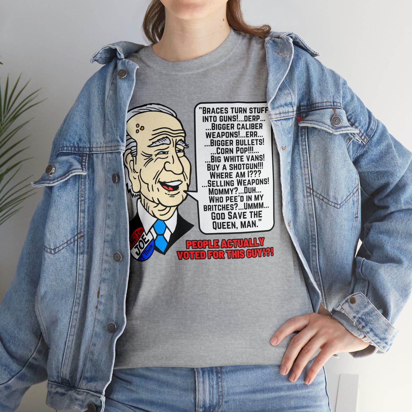 Biden Talk Unisex Heavy Cotton Tee