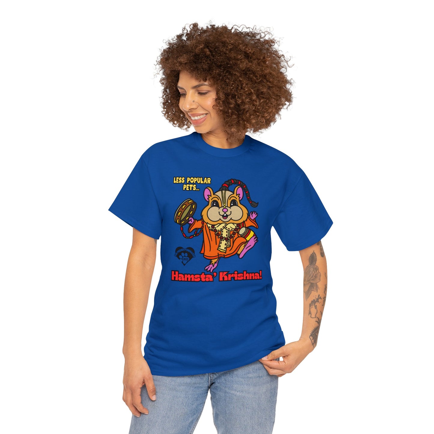 Hamsta' Krishna! Unisex Heavy Cotton Tee
