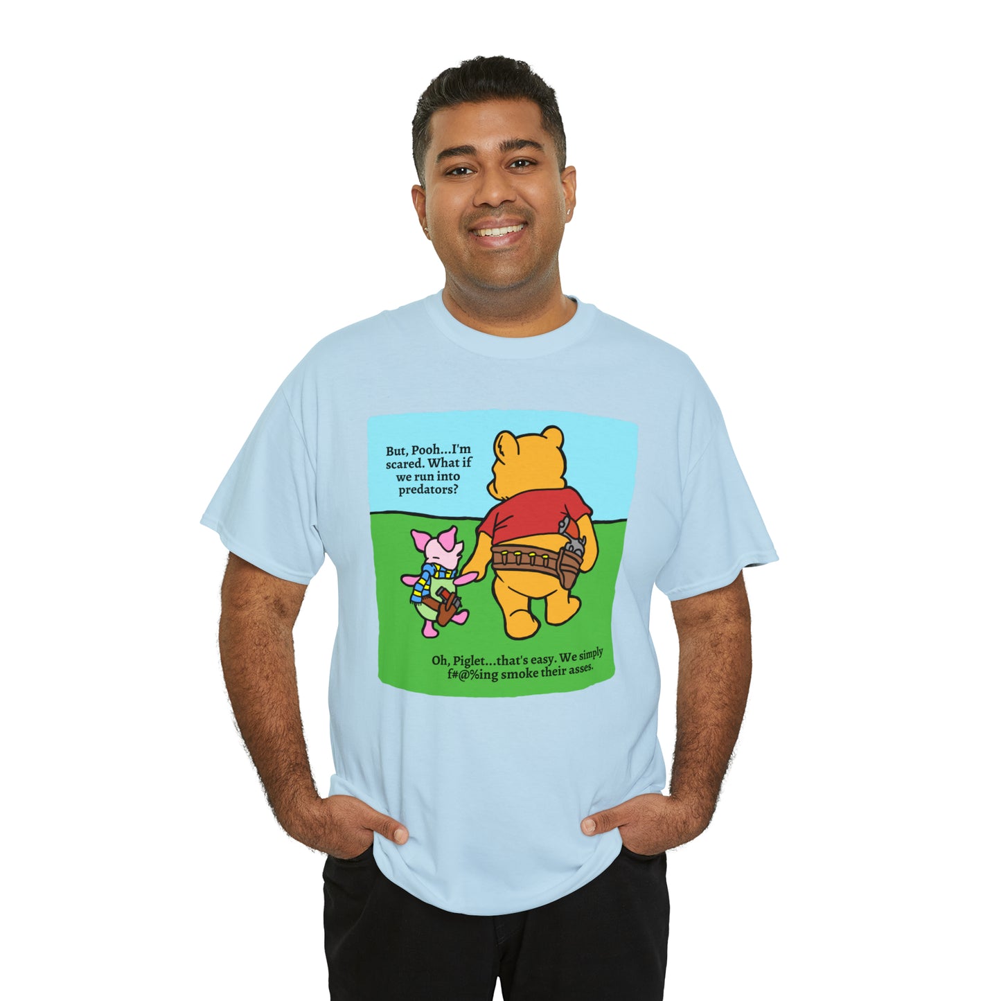 Pew & Piglet Unisex Heavy Cotton Tee