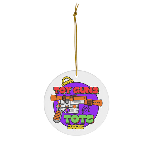 TG4T'25 Donations Gift Ceramic Ornament, 1-Pack