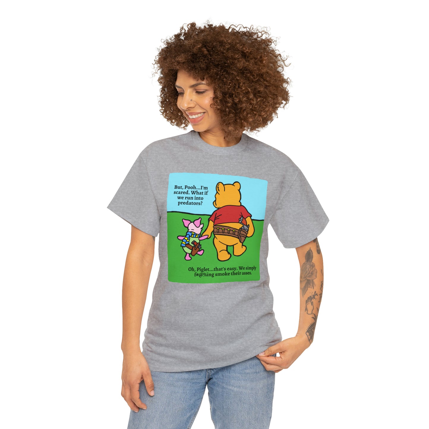 Pew & Piglet Unisex Heavy Cotton Tee