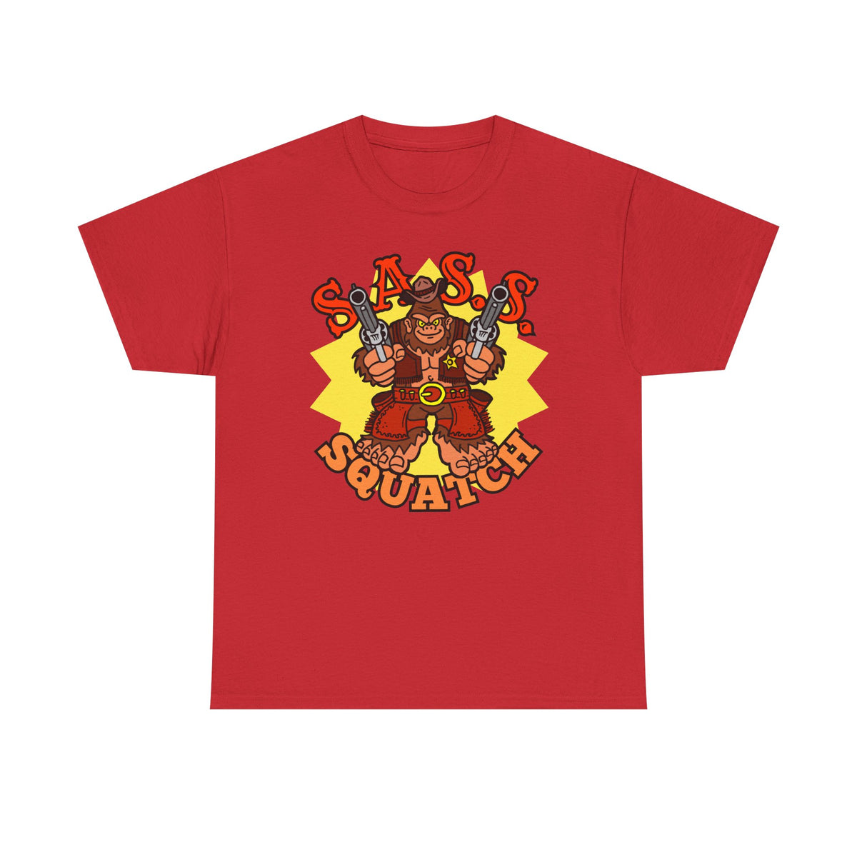 SASS-Squatch Unisex Heavy Cotton Tee