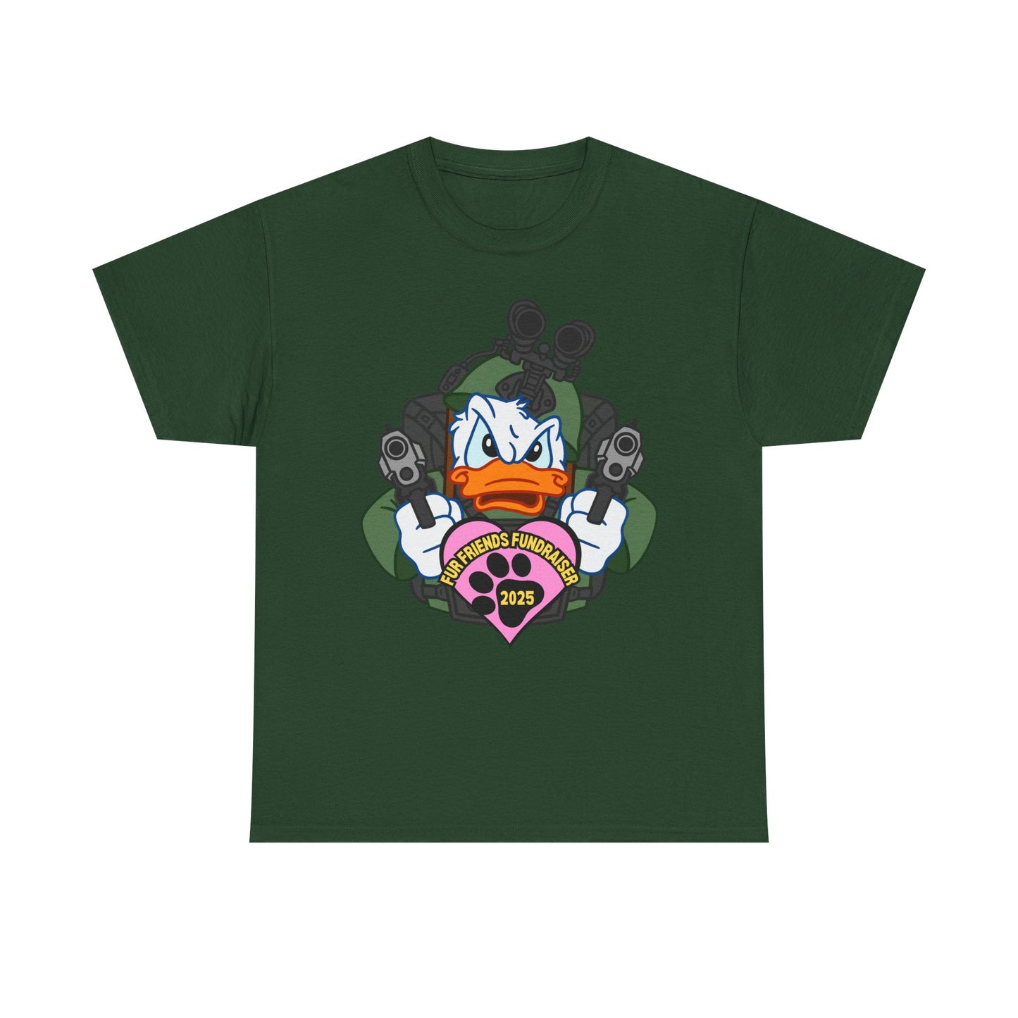(FFF) Quack Attack! Unisex Heavy Cotton Tee