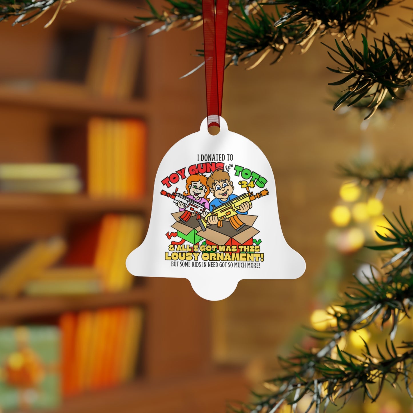 TG4T Donation Metal Ornaments