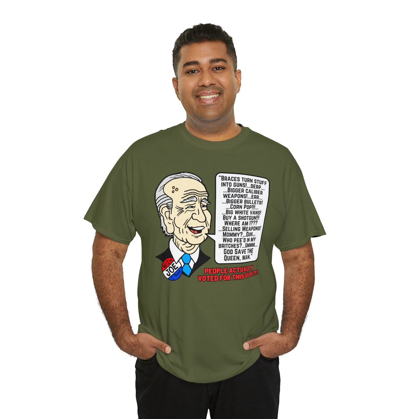 Biden Talk Unisex Heavy Cotton Tee