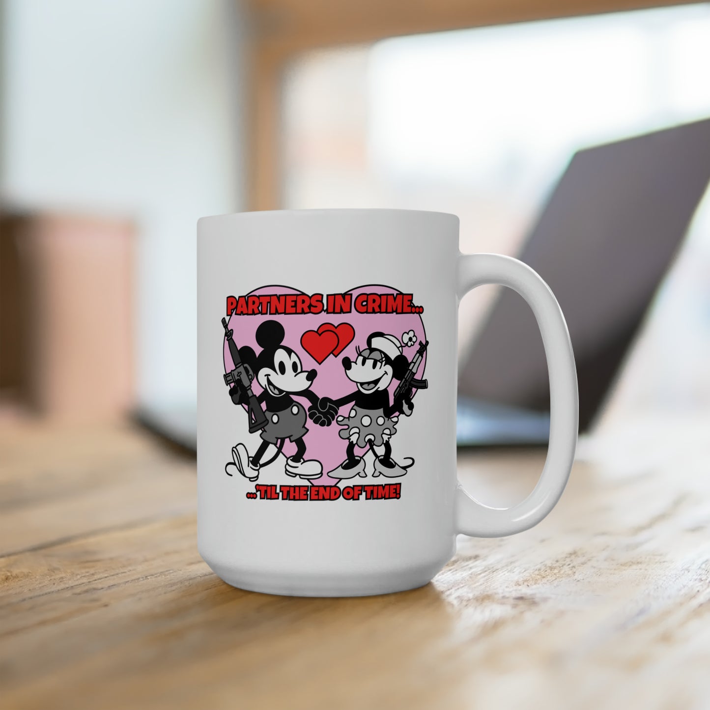 Partners in Crime! Ceramic Mug 15oz