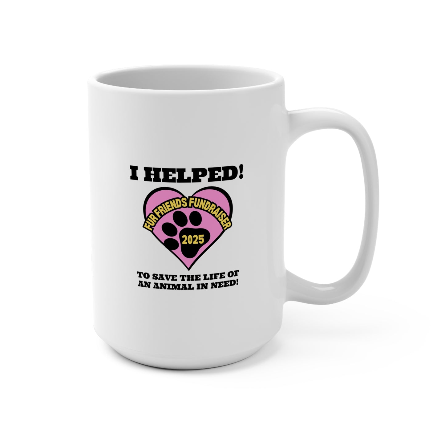 (FFF) I Love Guns & Animals! Mug 15oz