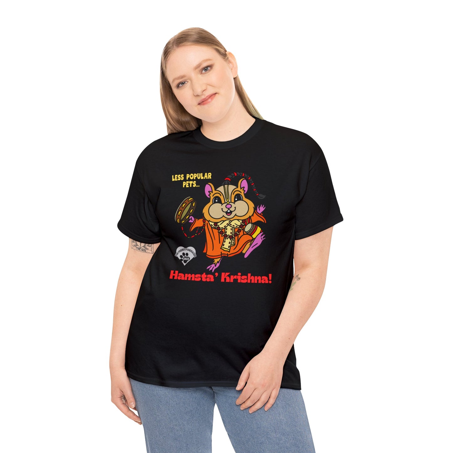 Hamsta' Krishna! Unisex Heavy Cotton Tee