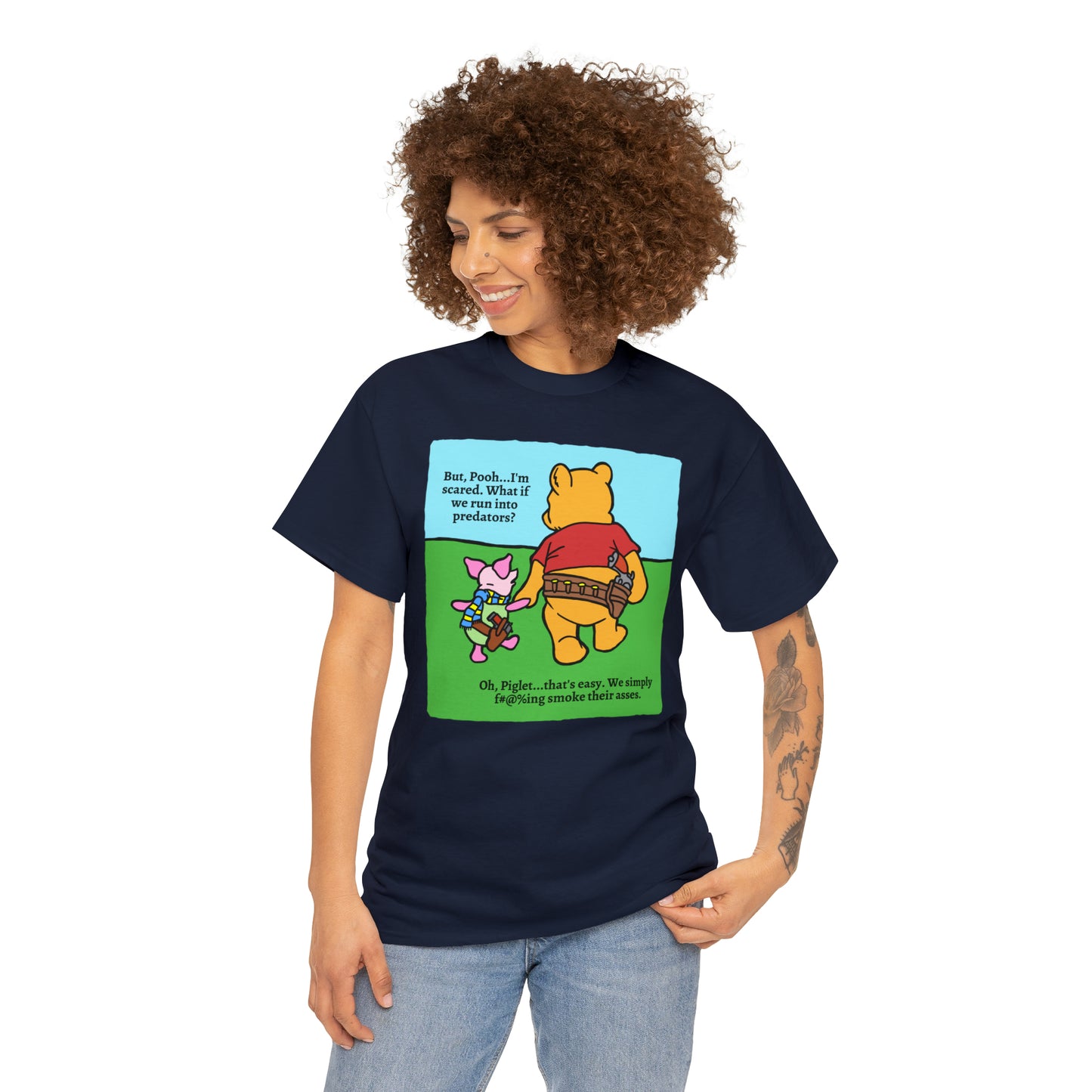 Pew & Piglet Unisex Heavy Cotton Tee