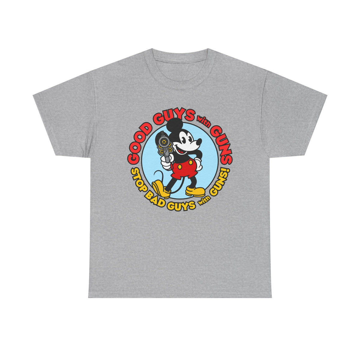 Good Guys with Guns! (V2) Unisex Heavy Cotton Tee