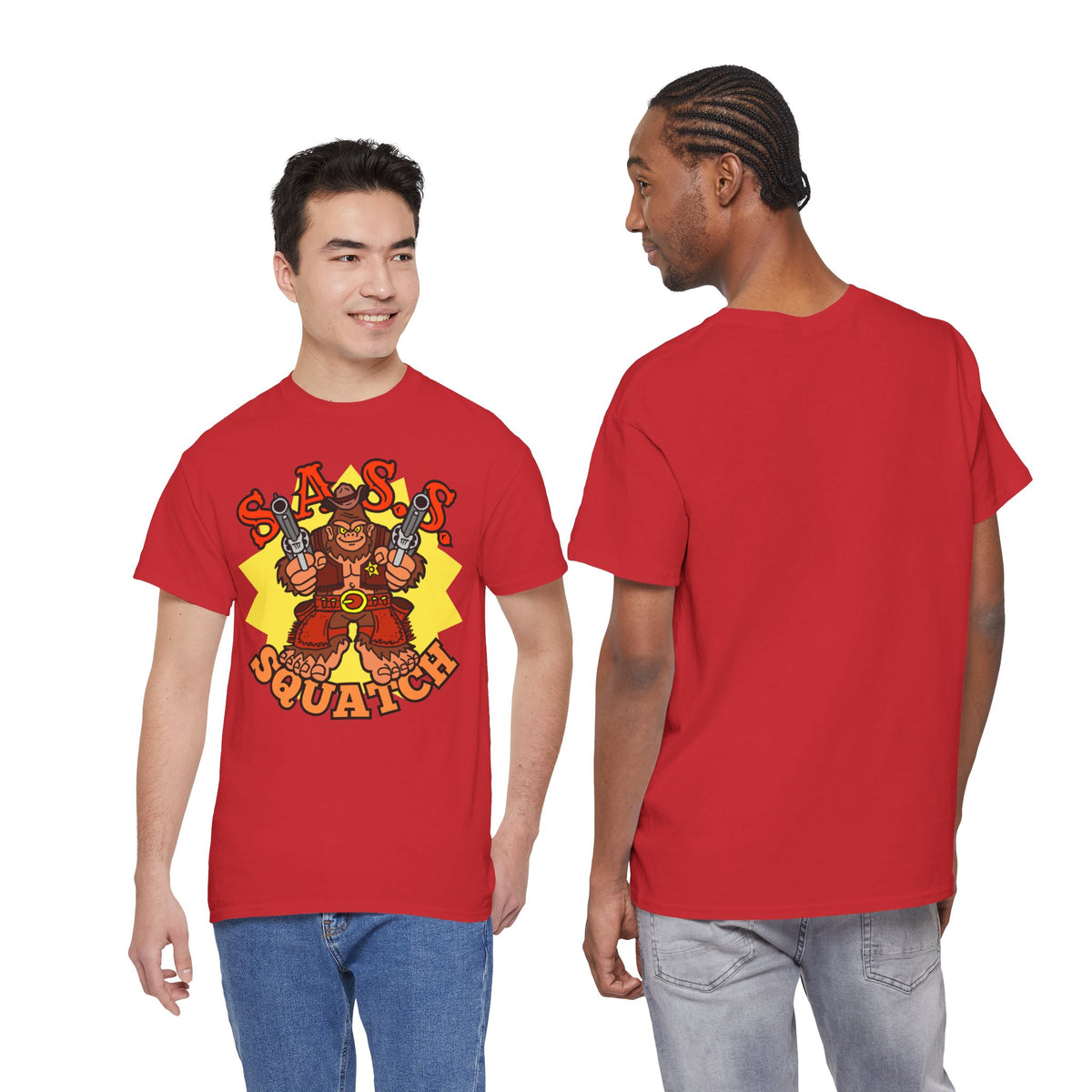 SASS-Squatch Unisex Heavy Cotton Tee