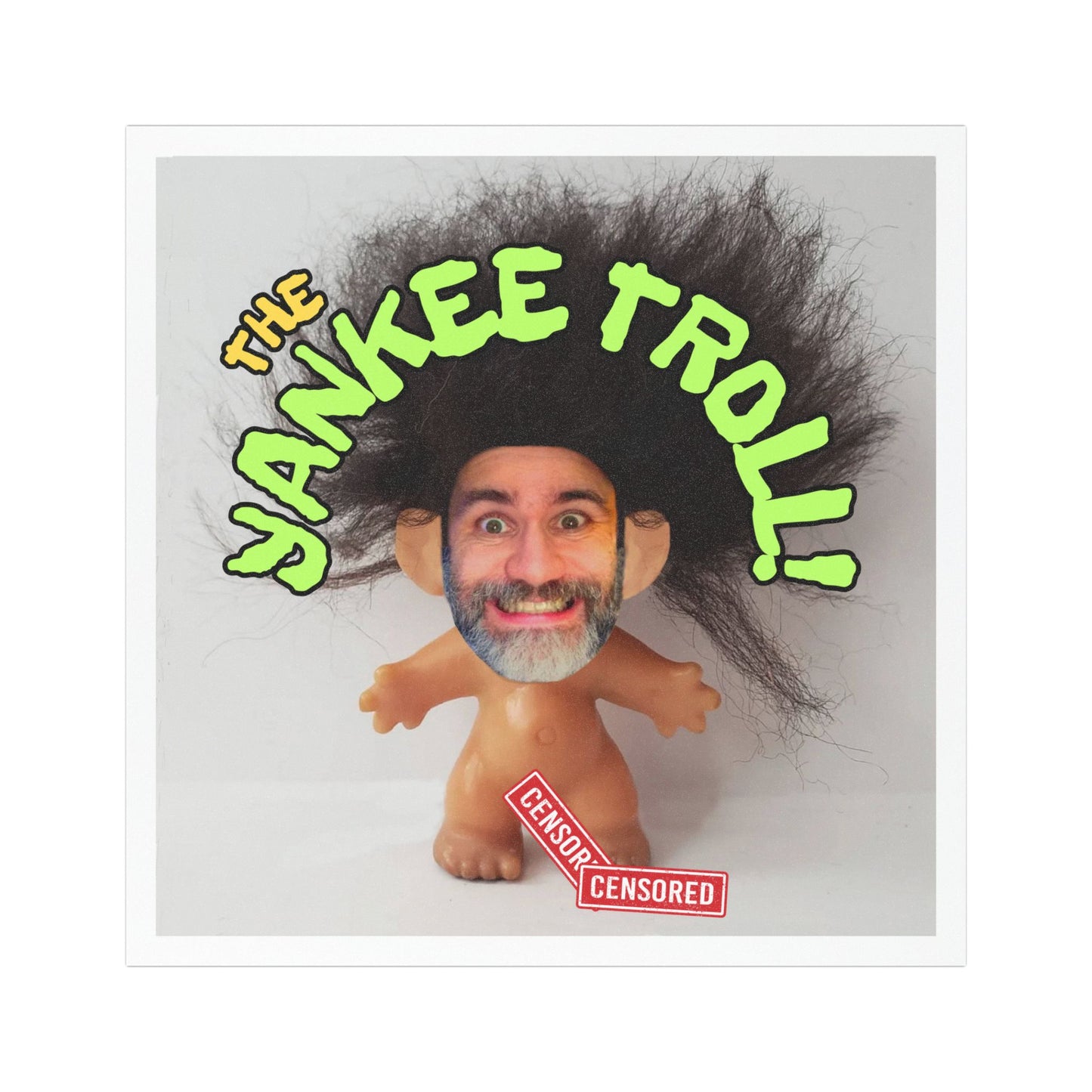 The Yankee Troll Car Magnets