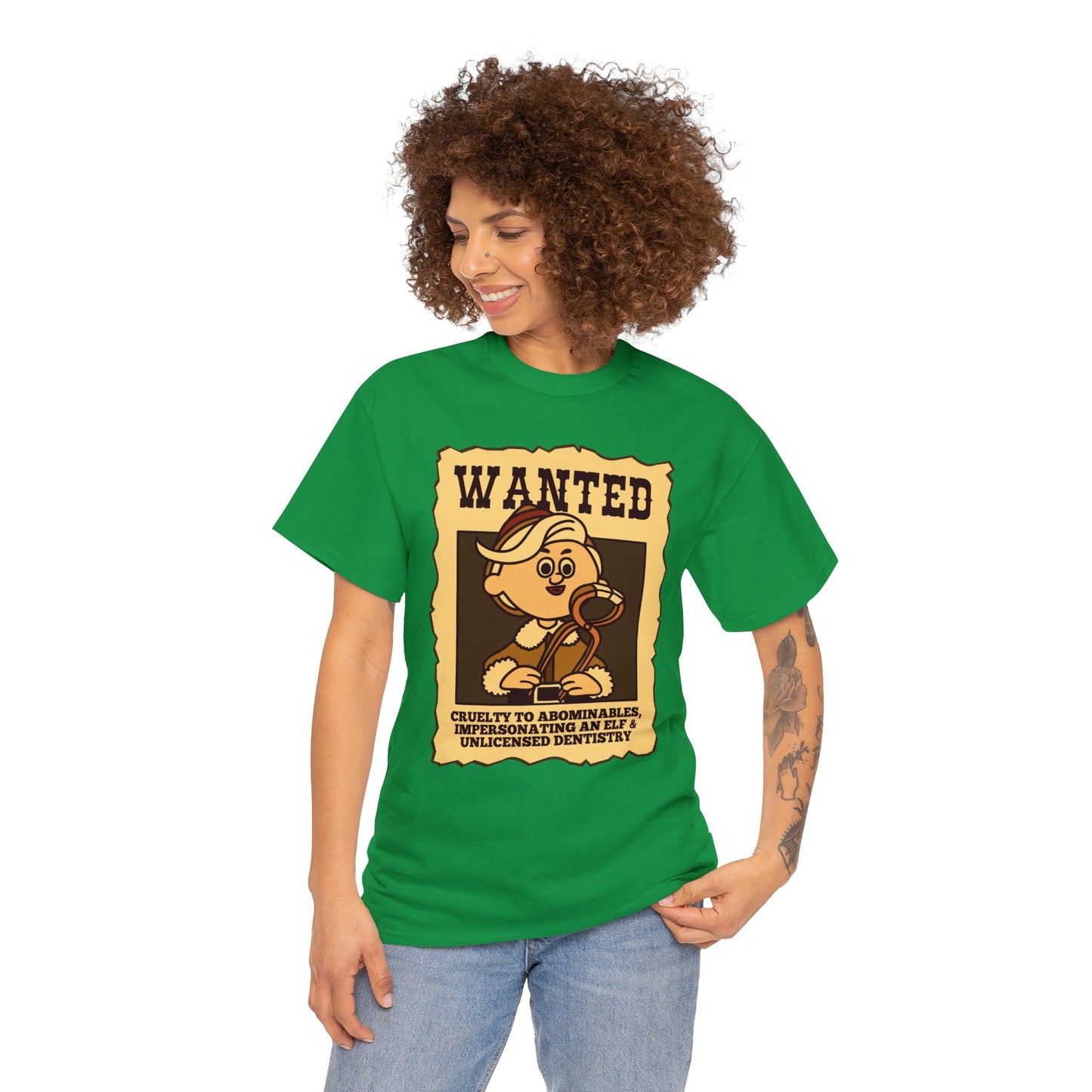 Impersonating an Elf! Unisex Heavy Cotton Tee