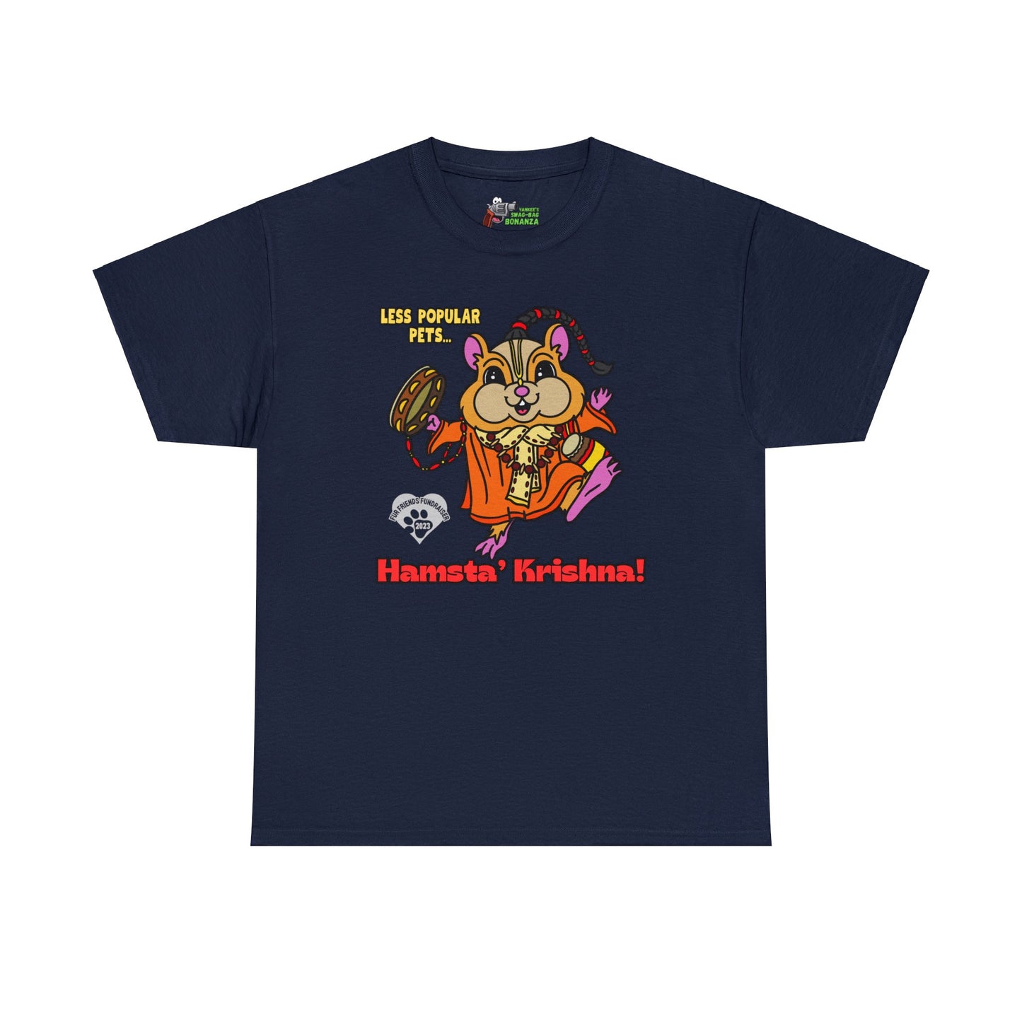 Hamsta' Krishna! Unisex Heavy Cotton Tee