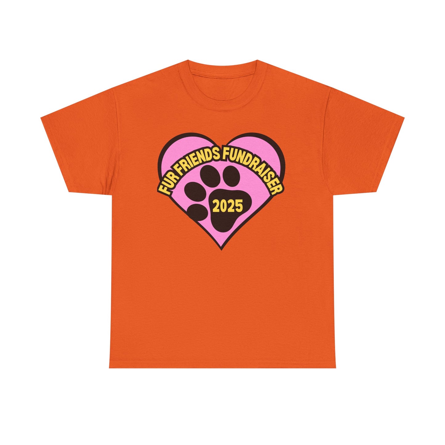(FFF) Fur Friends Fundraiser '25 Unisex Heavy Cotton Tee