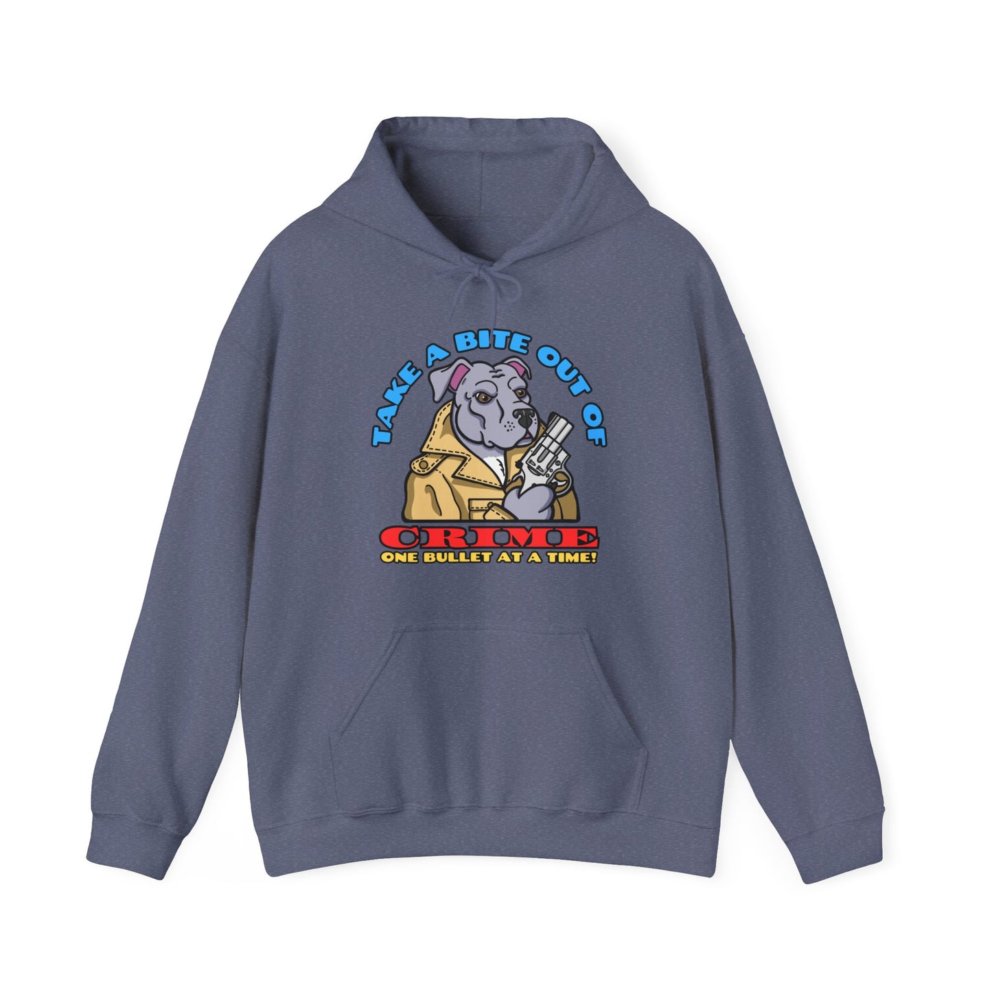 Bite Out of Crime! Unisex Heavy Blend™ Hooded Sweatshirt