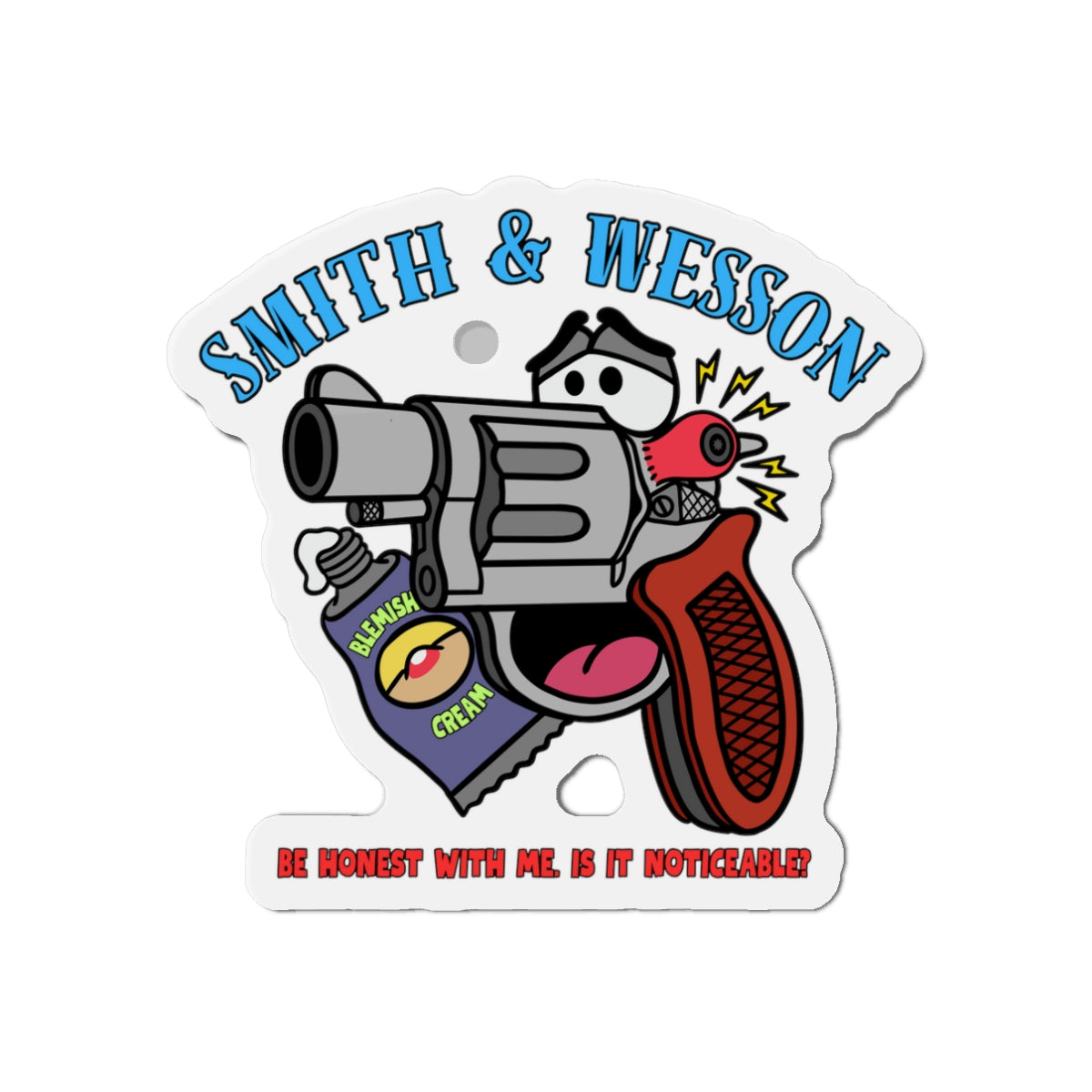 S&W Blemish Die-Cut Magnets