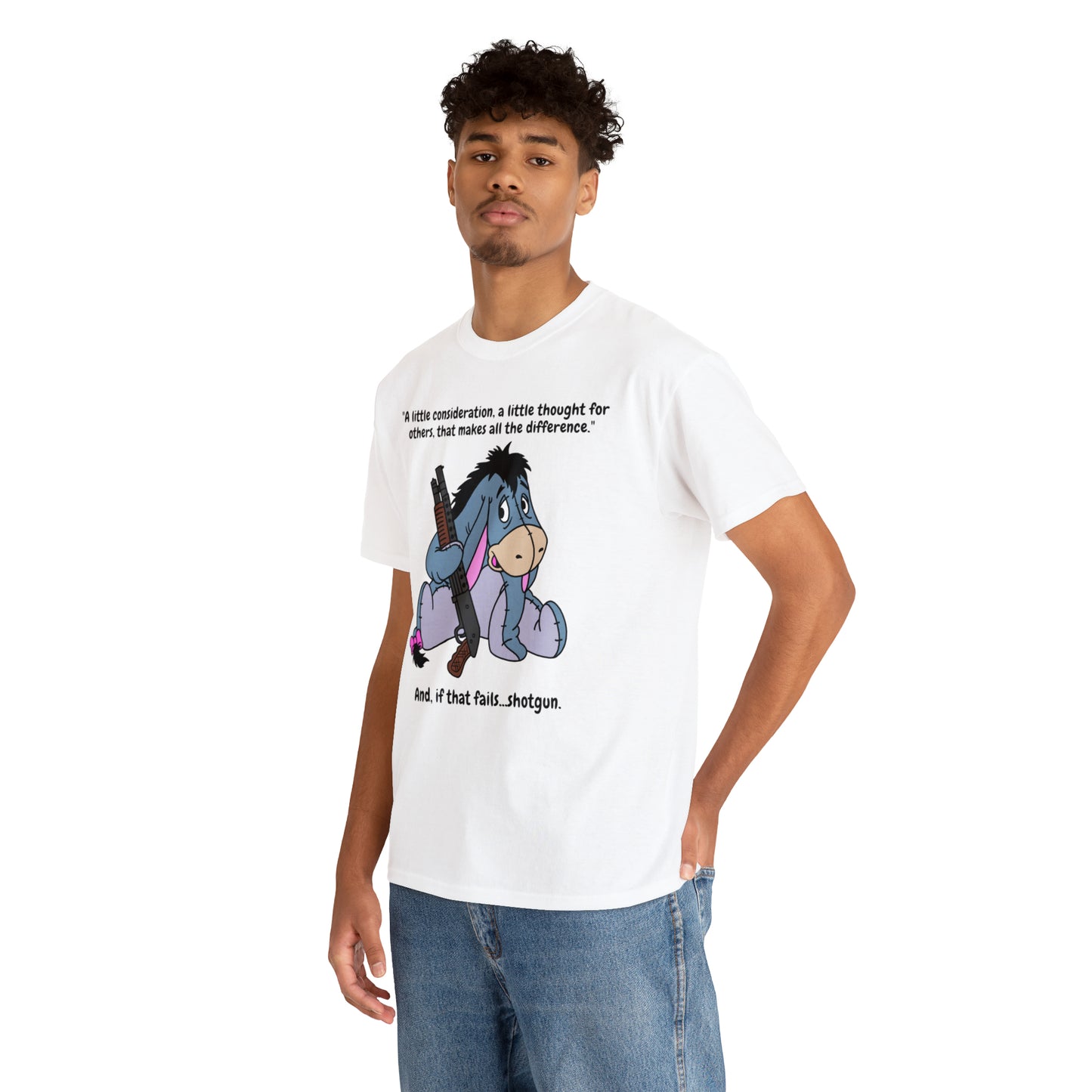 Kindness & Shotguns Unisex Heavy Cotton Tee