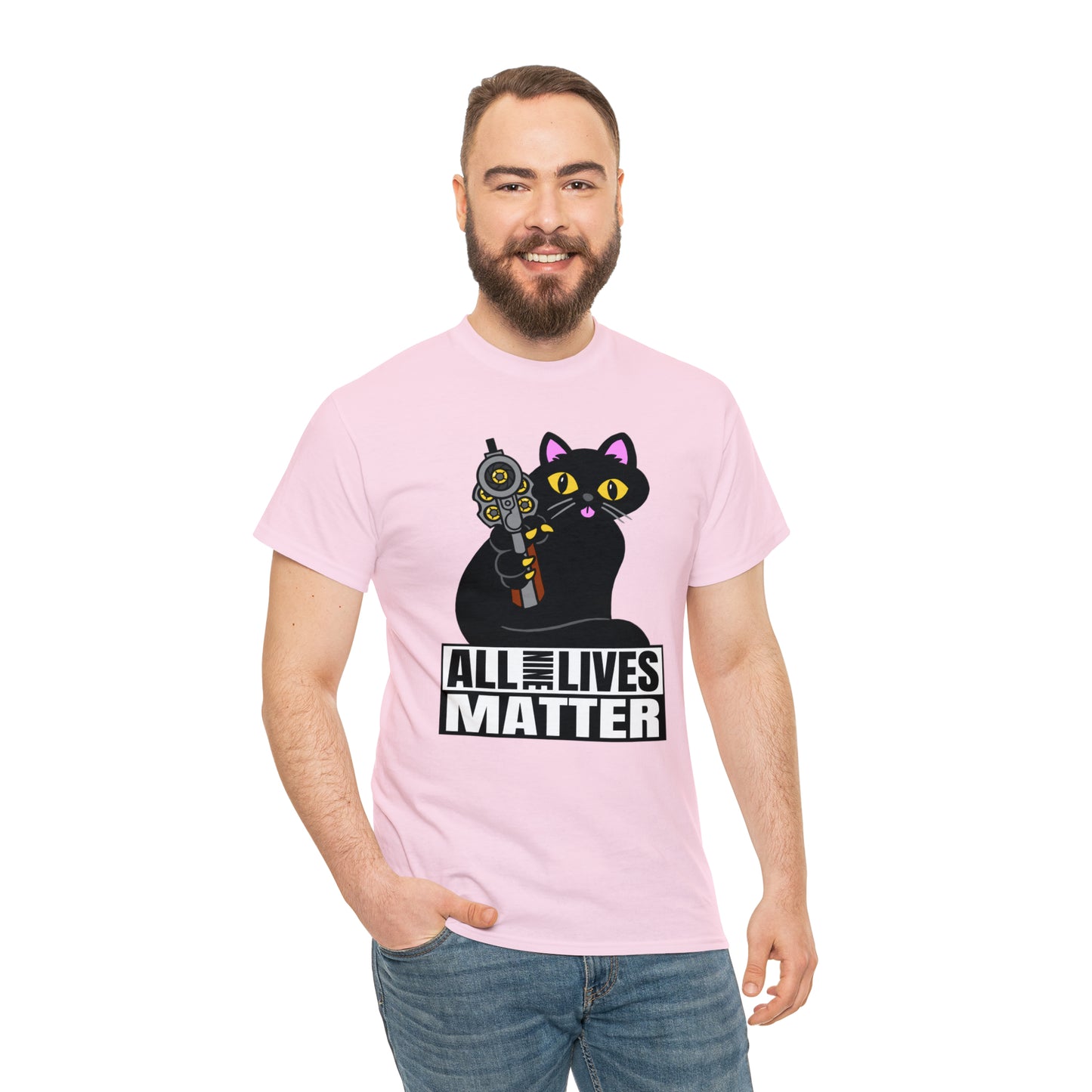 All9Lives Unisex Heavy Cotton Tee