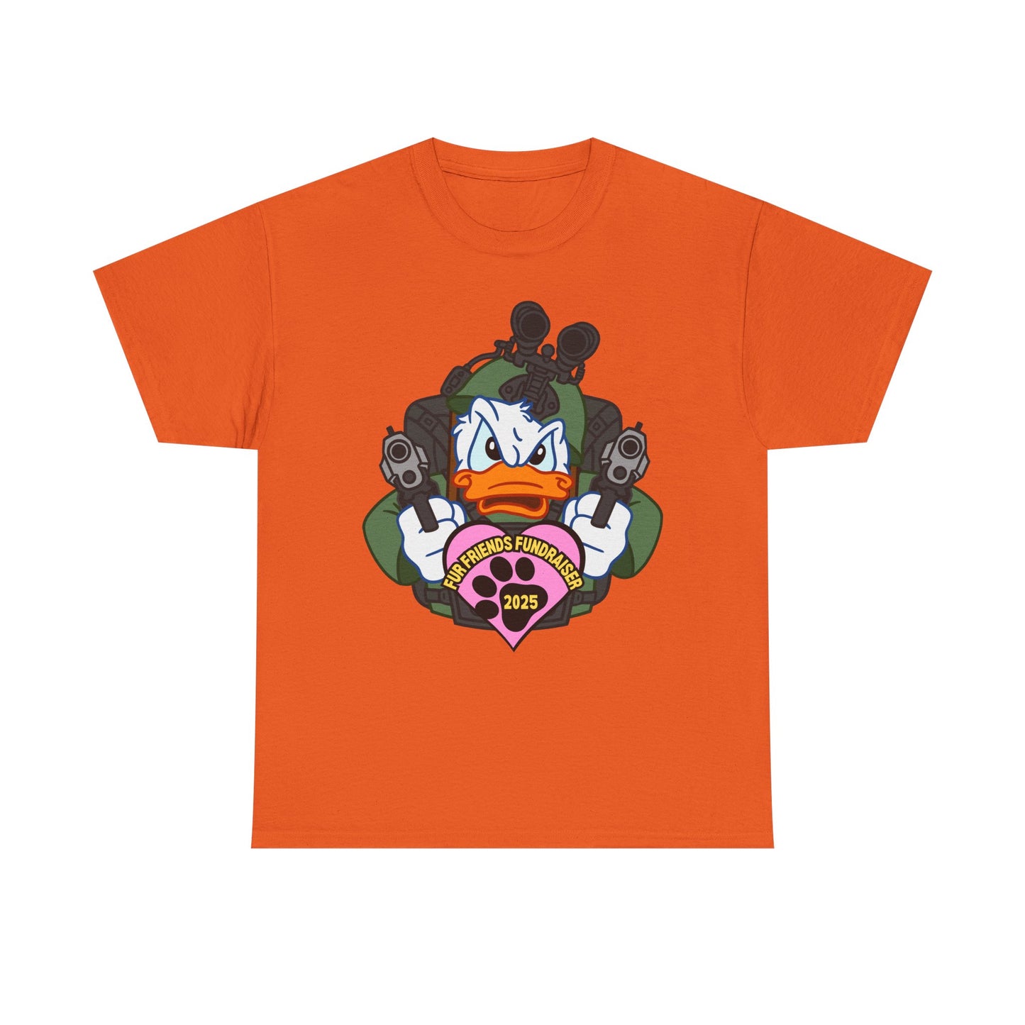 (FFF) Quack Attack! Unisex Heavy Cotton Tee
