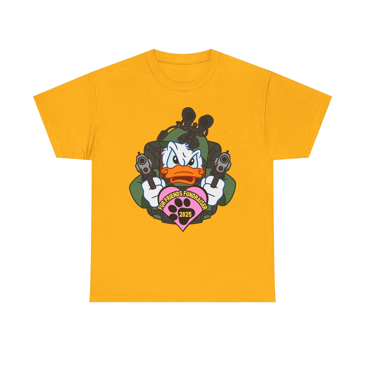 (FFF) Quack Attack! Unisex Heavy Cotton Tee