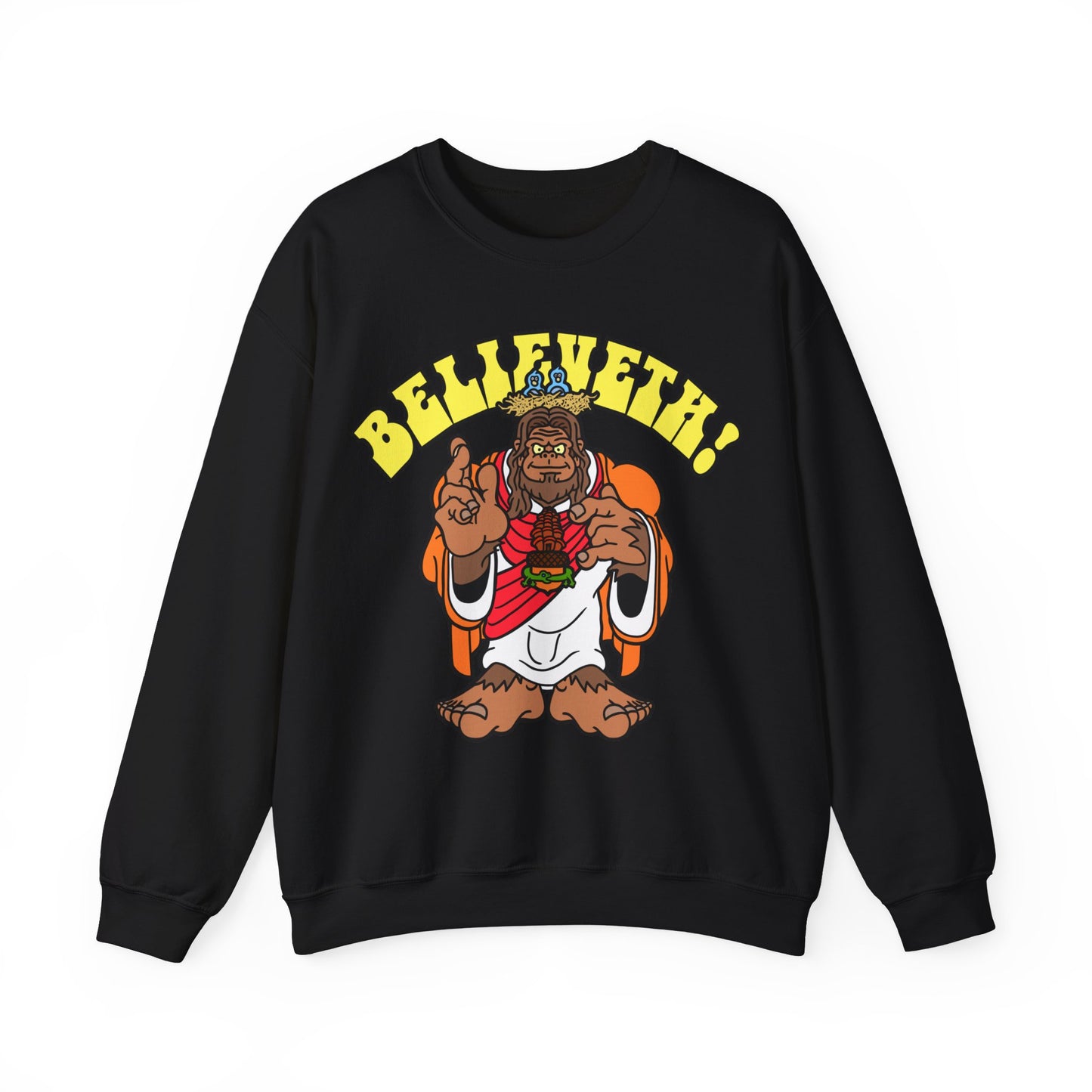 Believeth! Unisex Heavy Blend™ Crewneck Sweatshirt