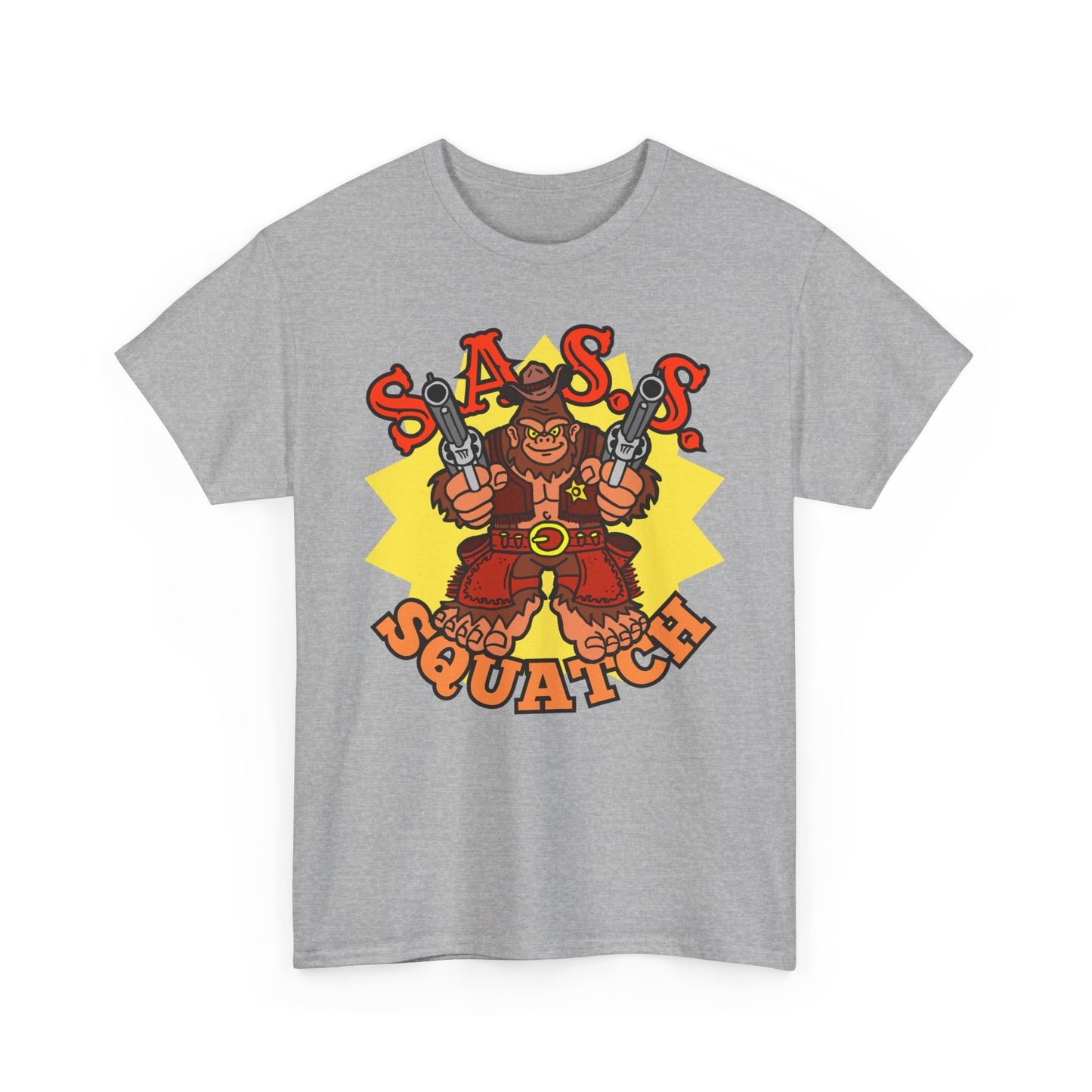 SASS-Squatch Unisex Heavy Cotton Tee