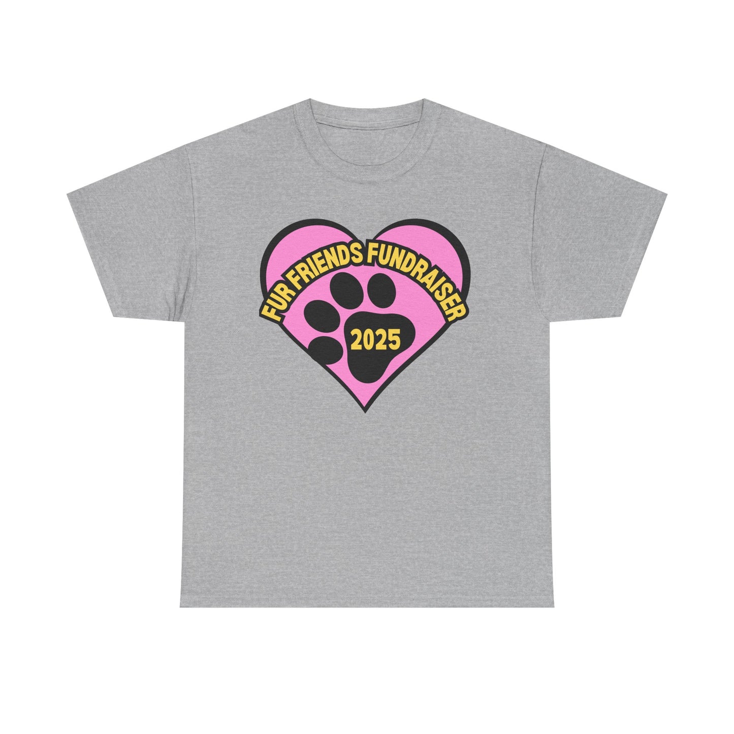 (FFF) Fur Friends Fundraiser '25 Unisex Heavy Cotton Tee
