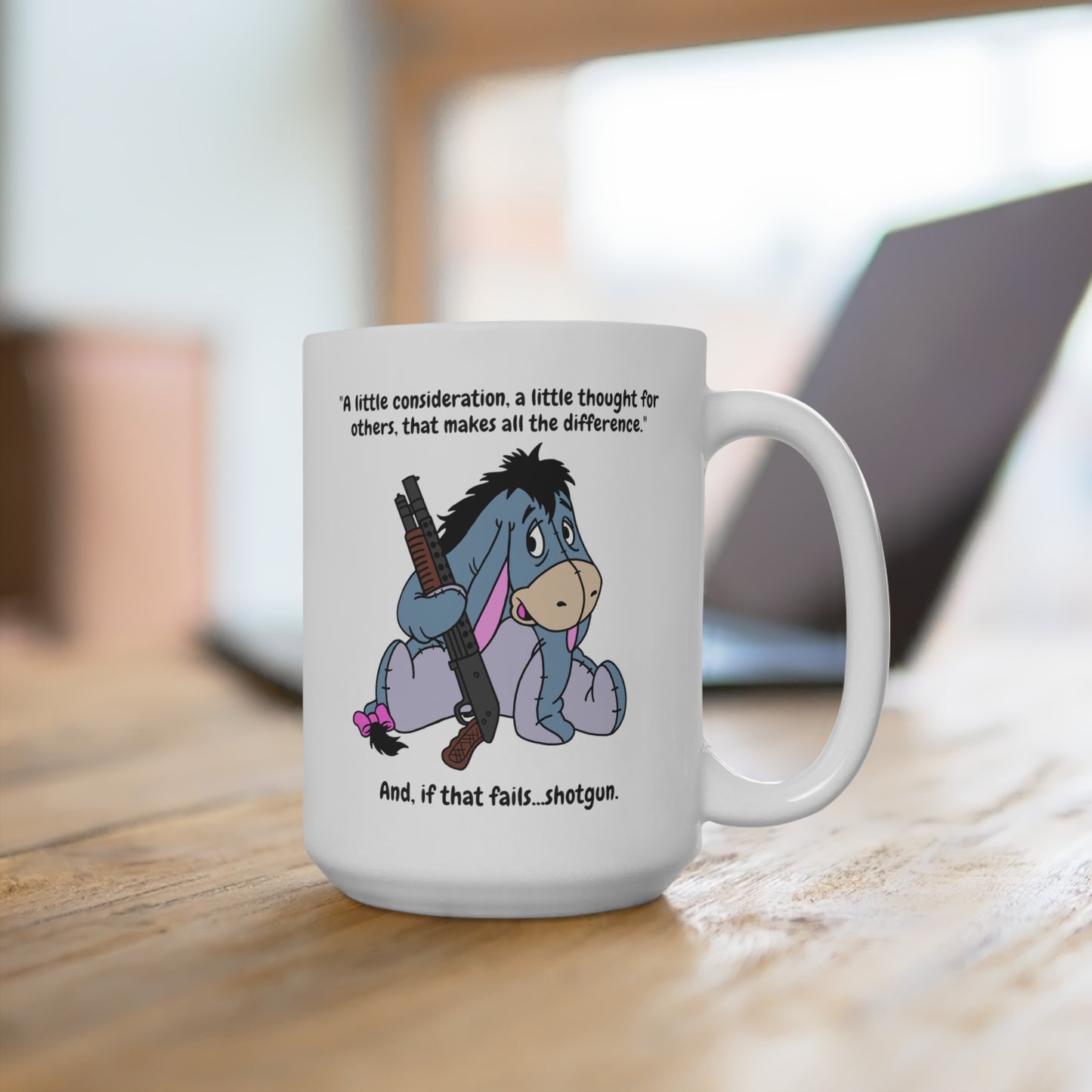 Kindness & Shotguns Mug 15oz