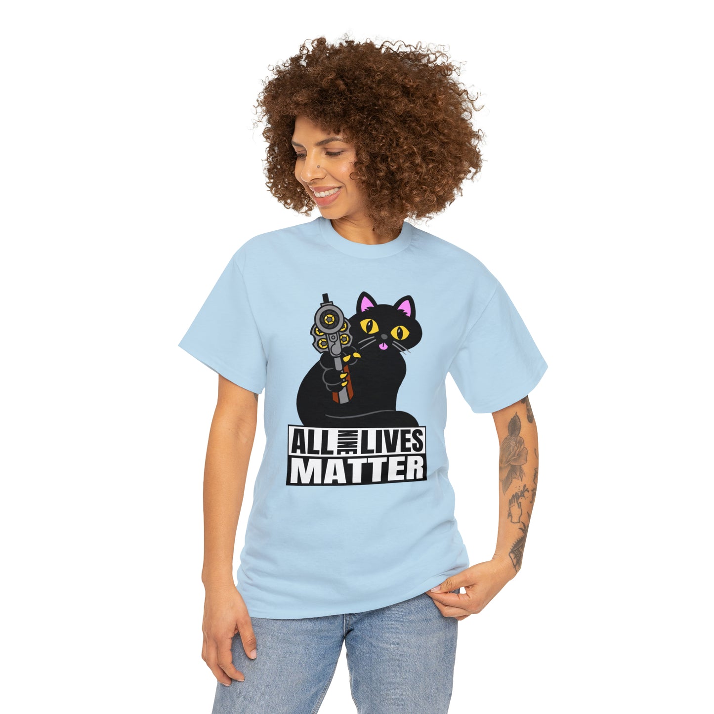 All9Lives Unisex Heavy Cotton Tee