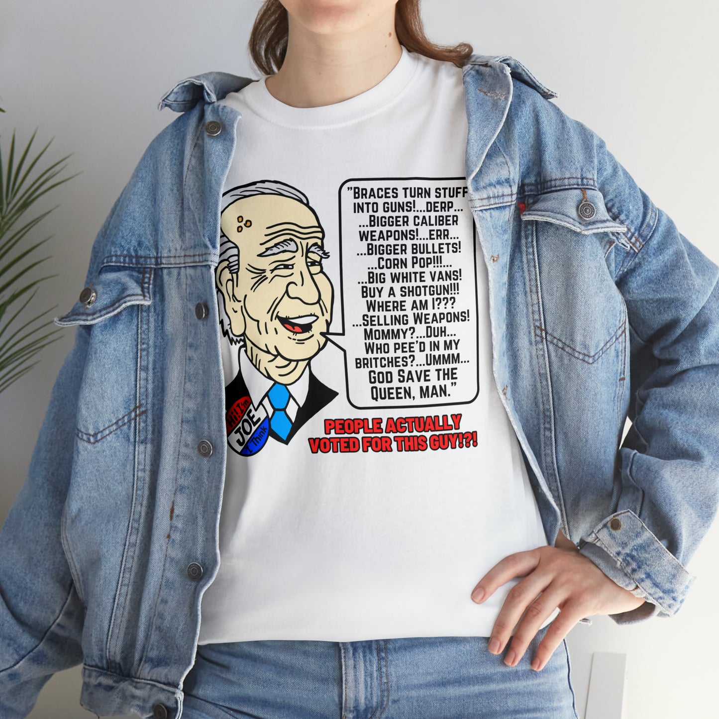 Biden Talk Unisex Heavy Cotton Tee