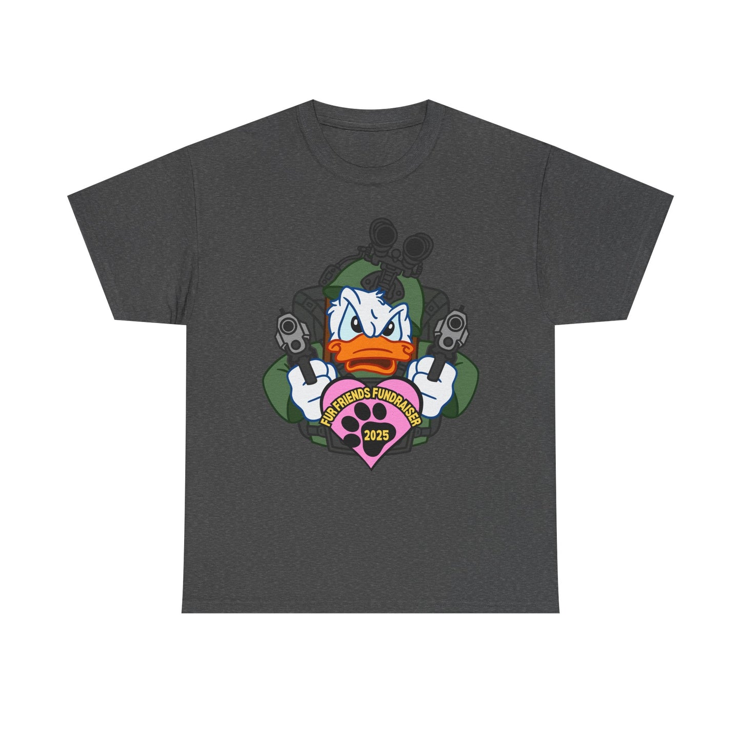 (FFF) Quack Attack! Unisex Heavy Cotton Tee