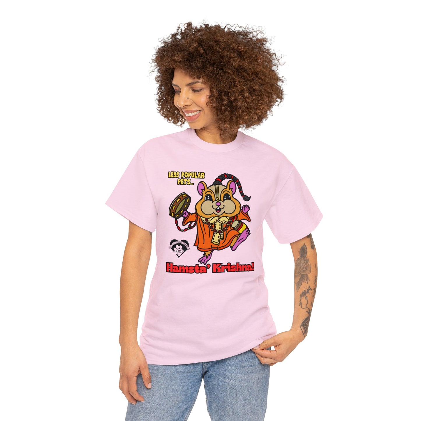 Hamsta' Krishna! Unisex Heavy Cotton Tee