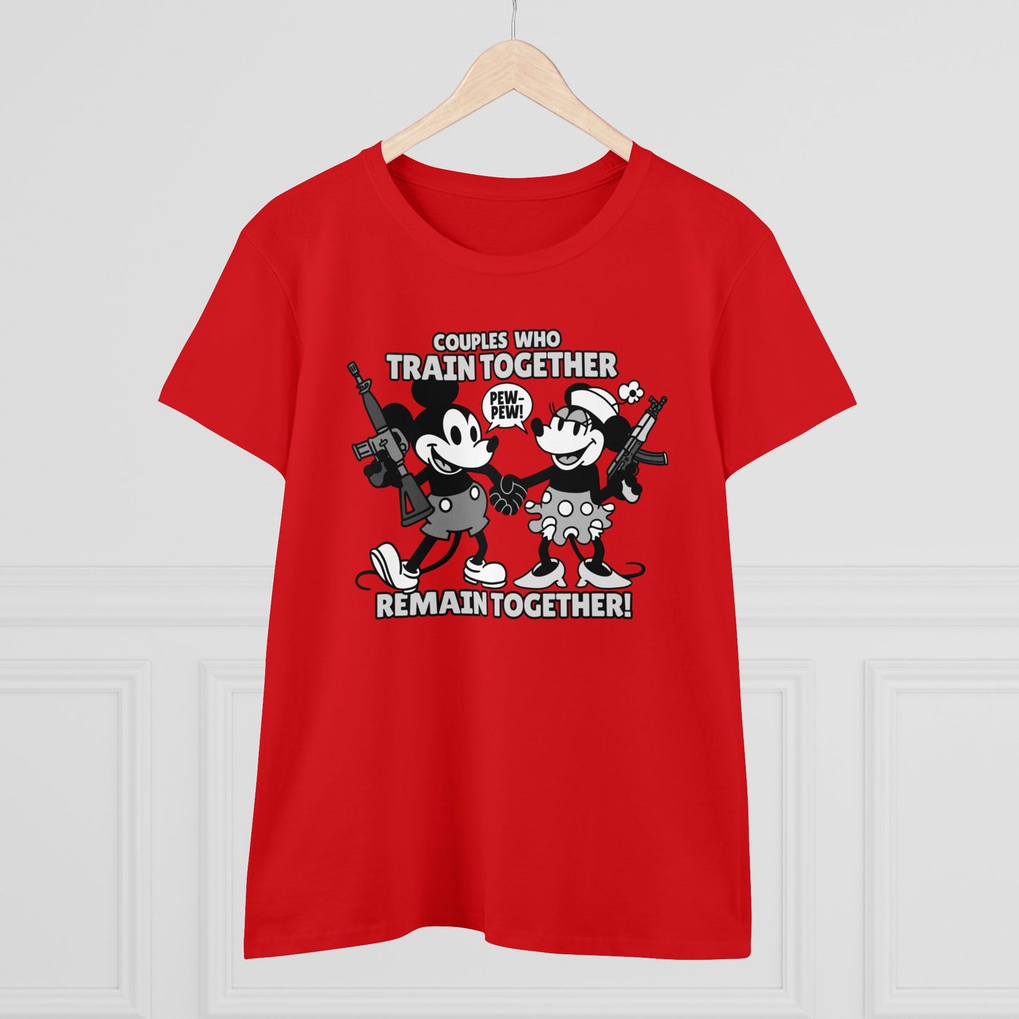 Couple's Therapy! Women's Midweight Cotton Tee