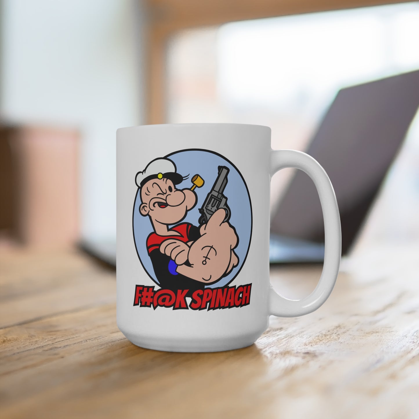F#@k Spinach! Mug 15oz