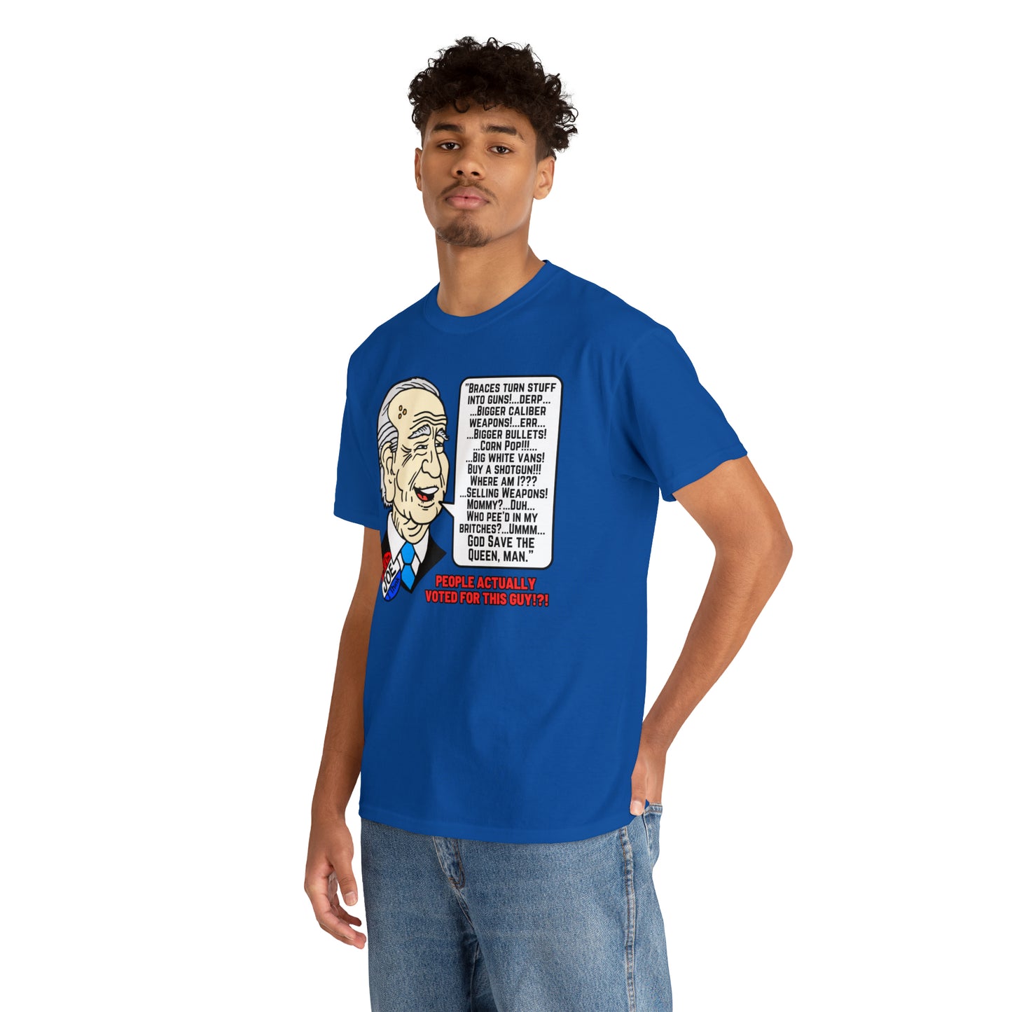 Biden Talk Unisex Heavy Cotton Tee