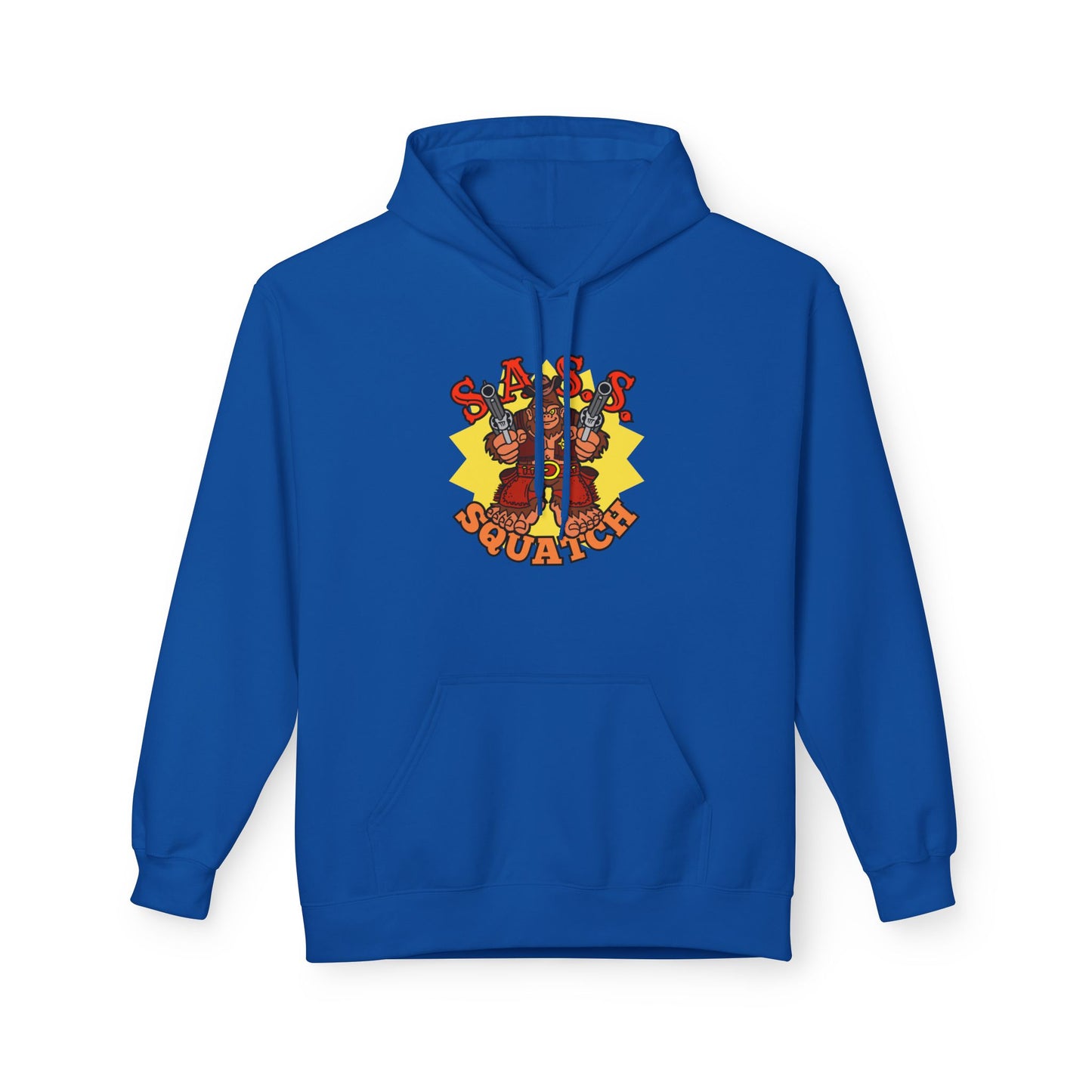 SASS-Squatch! Unisex Midweight Softstyle Fleece Hoodie