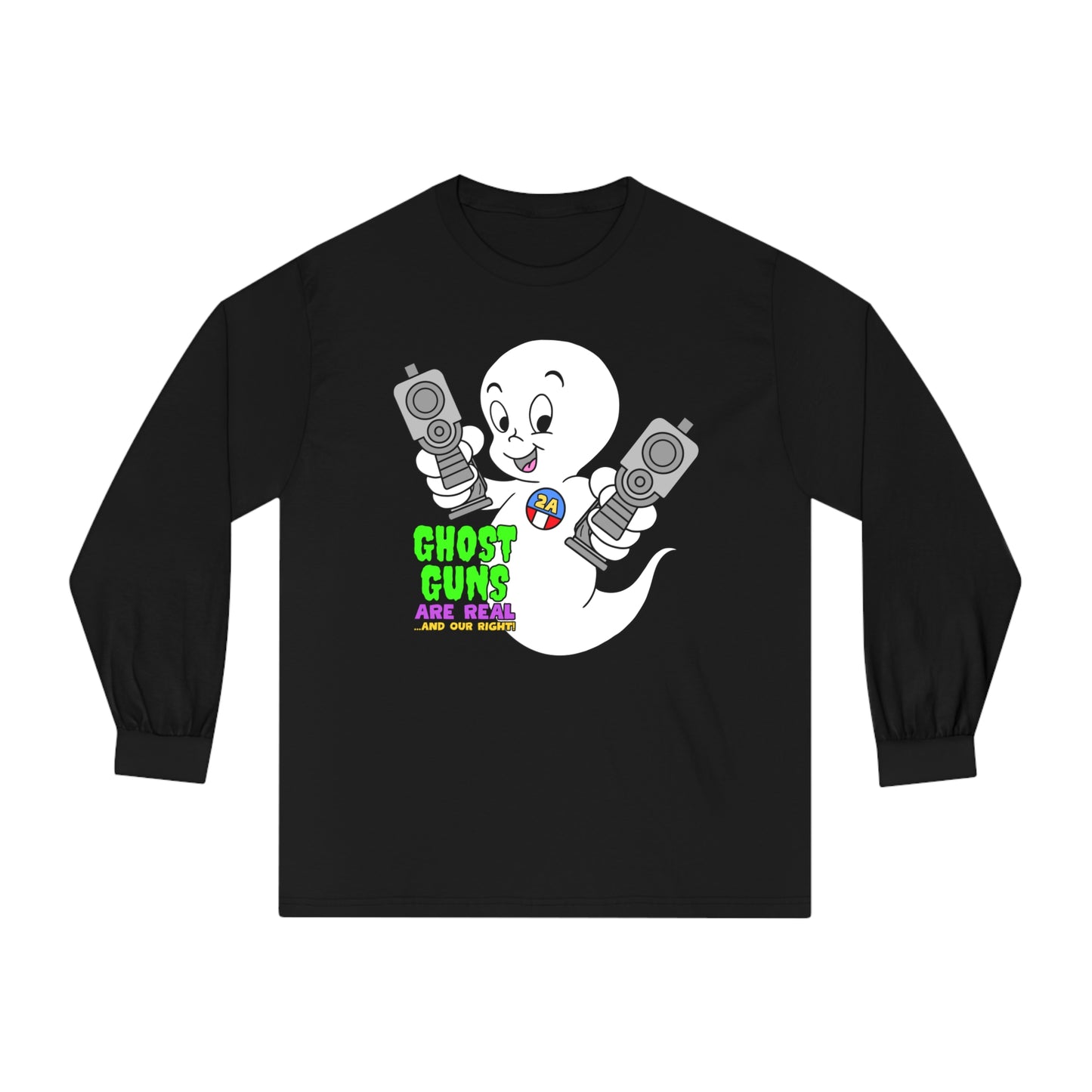 Ghost Gun R Real Unisex Classic Long Sleeve T-Shirt