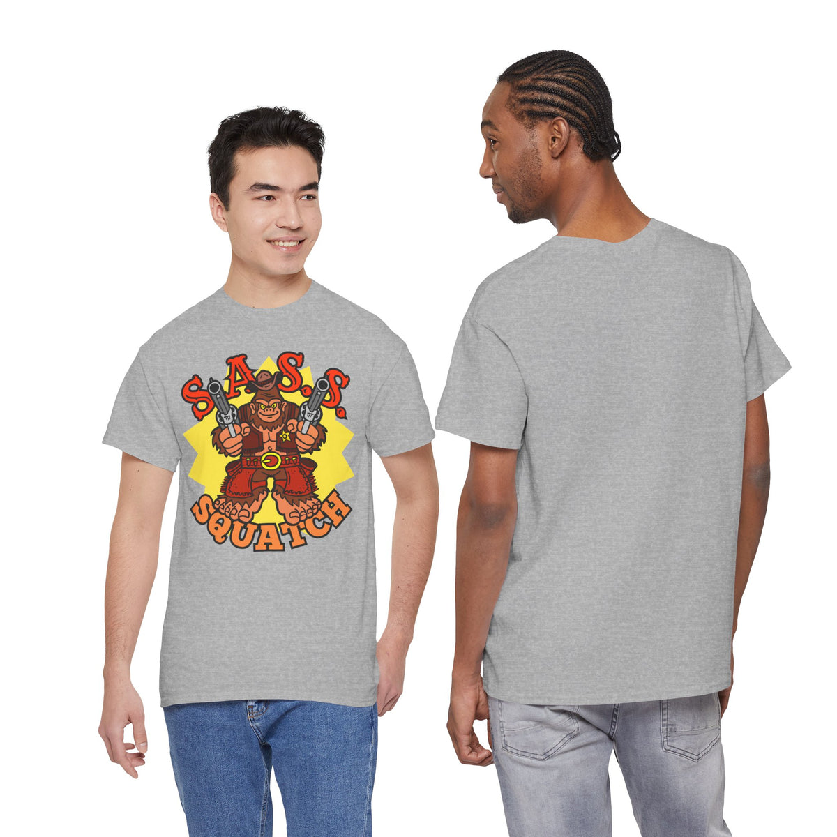 SASS-Squatch Unisex Heavy Cotton Tee