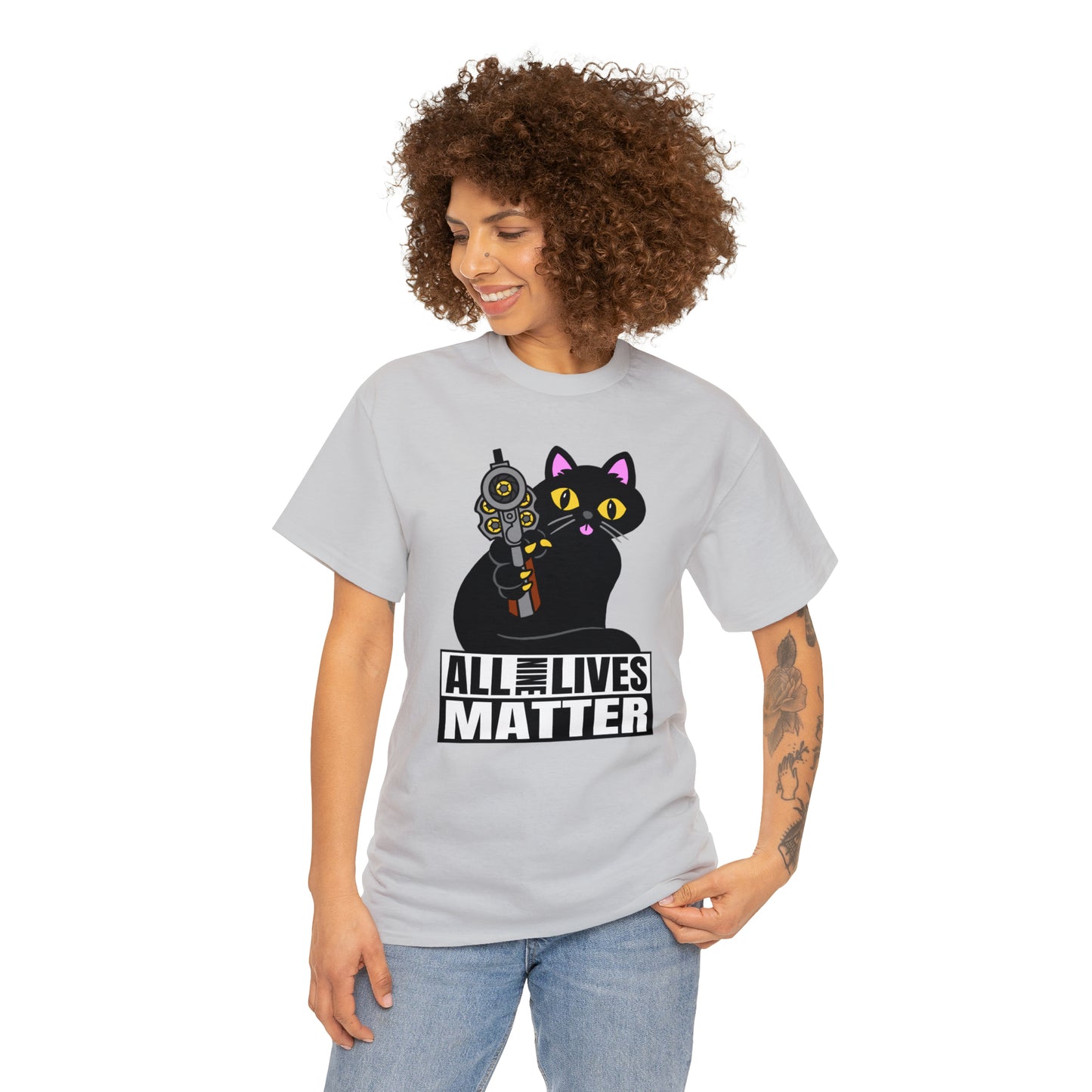 All9Lives Unisex Heavy Cotton Tee